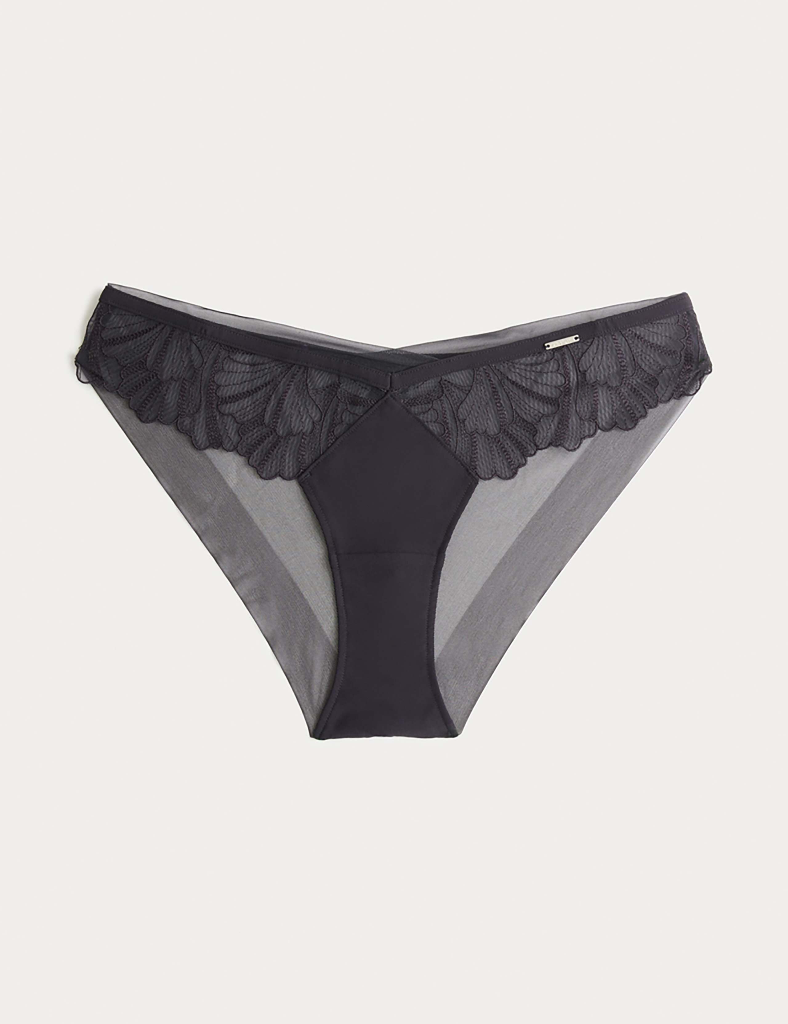 Monaco Embroidery Brazilian Knickers 2 of 5