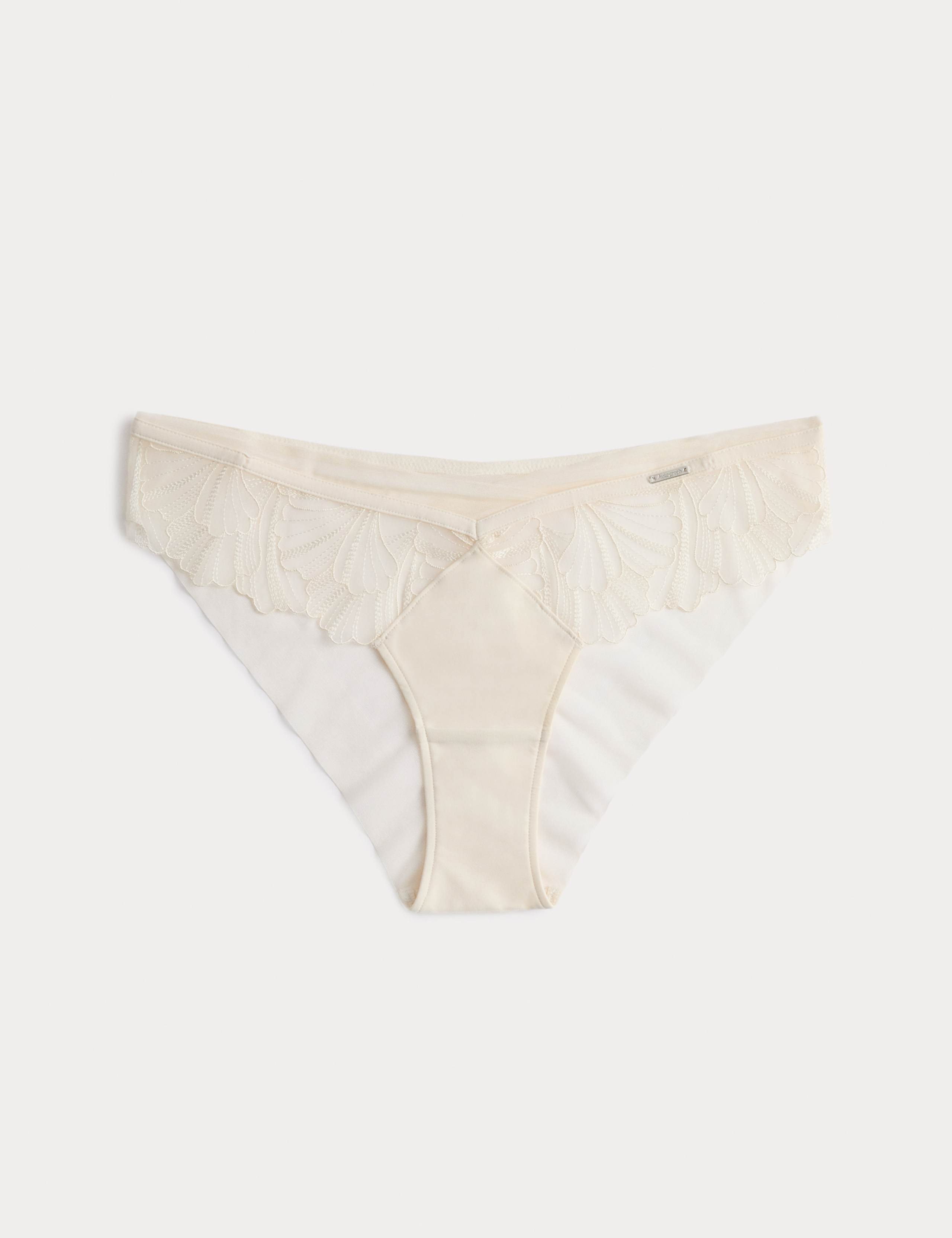 Monaco Embroidery Brazilian Knickers 2 of 5