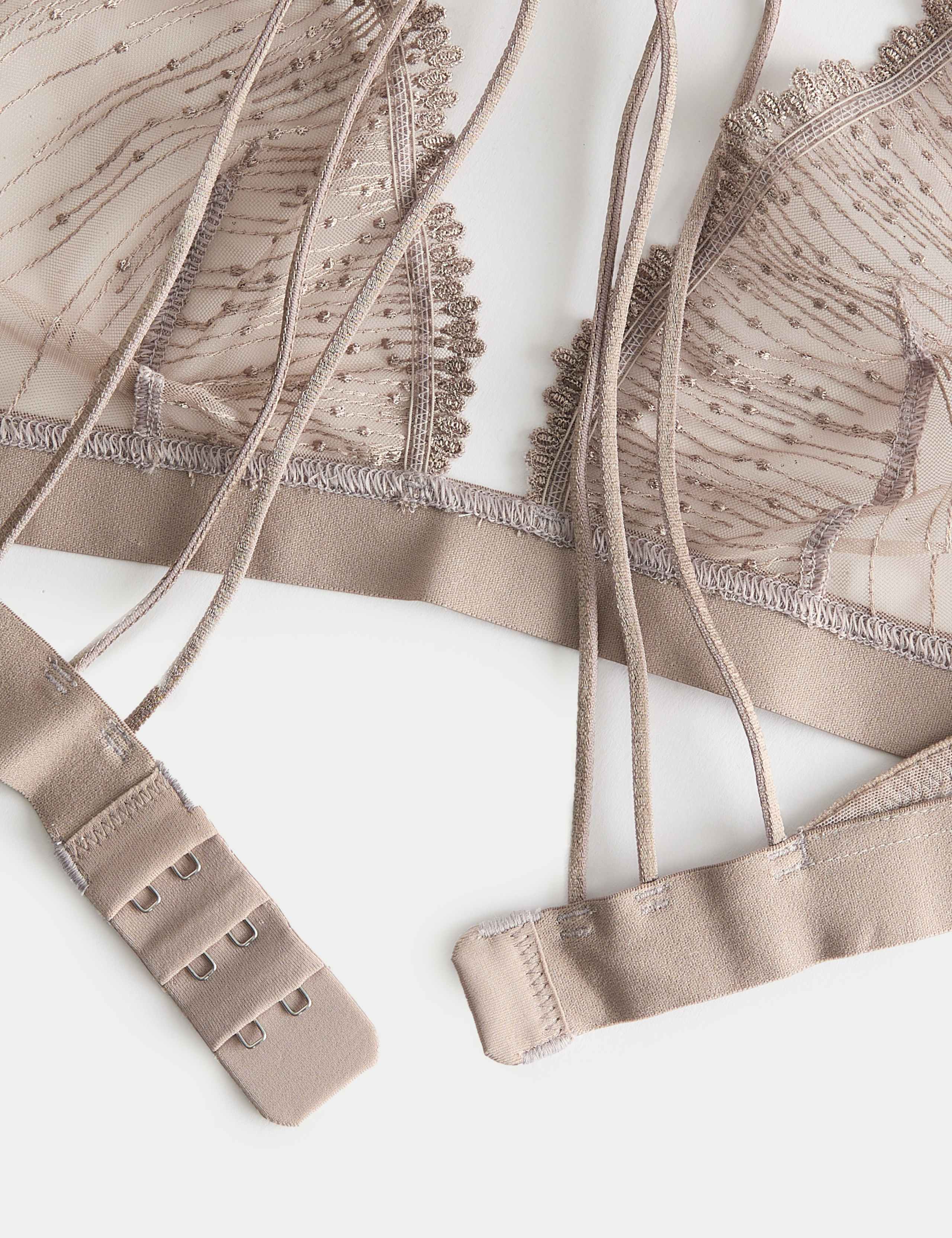 Florence Embroidery Non Wired Bralette (A-E) 6 of 6