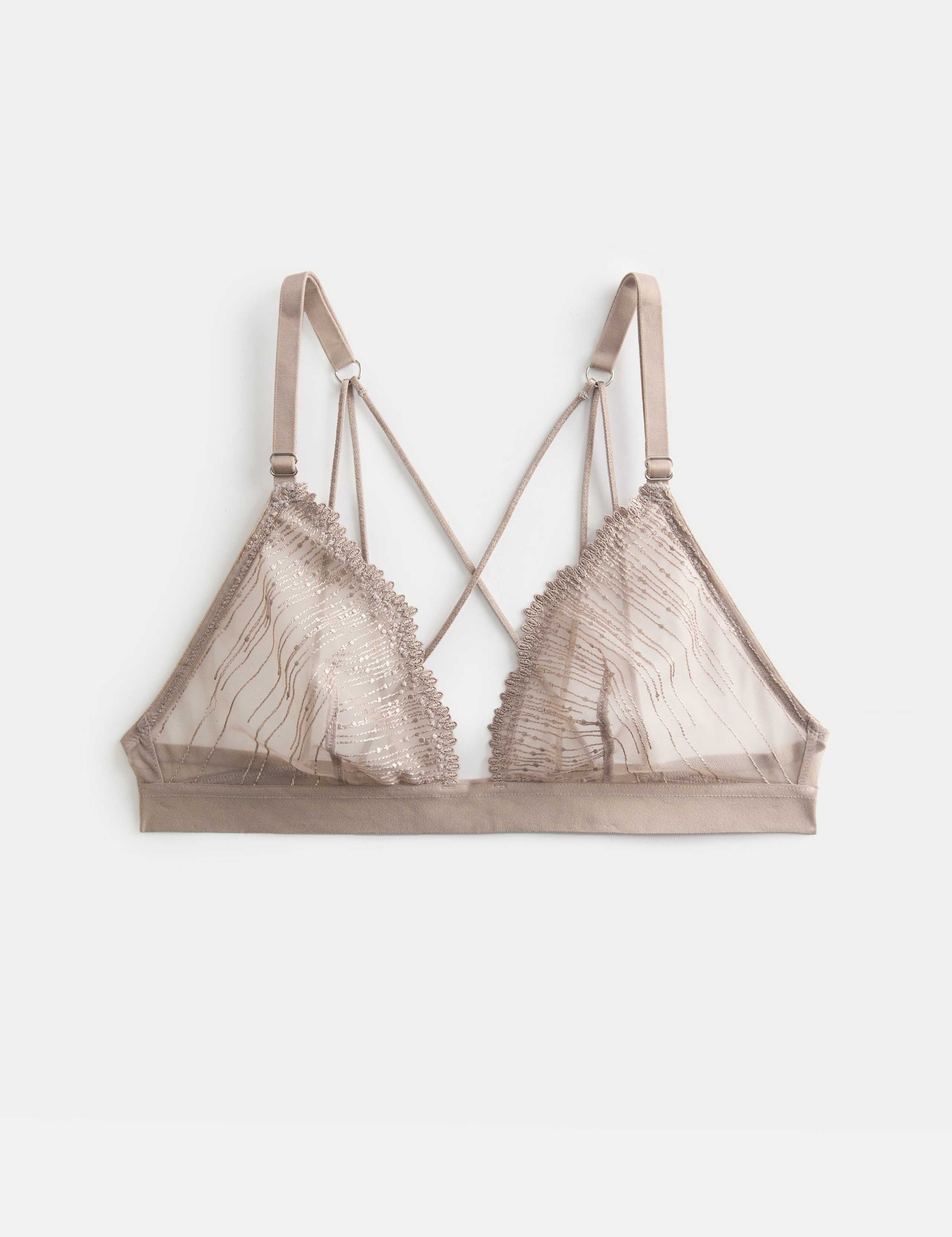 Florence Embroidery Non Wired Bralette (A-E) 2 of 6