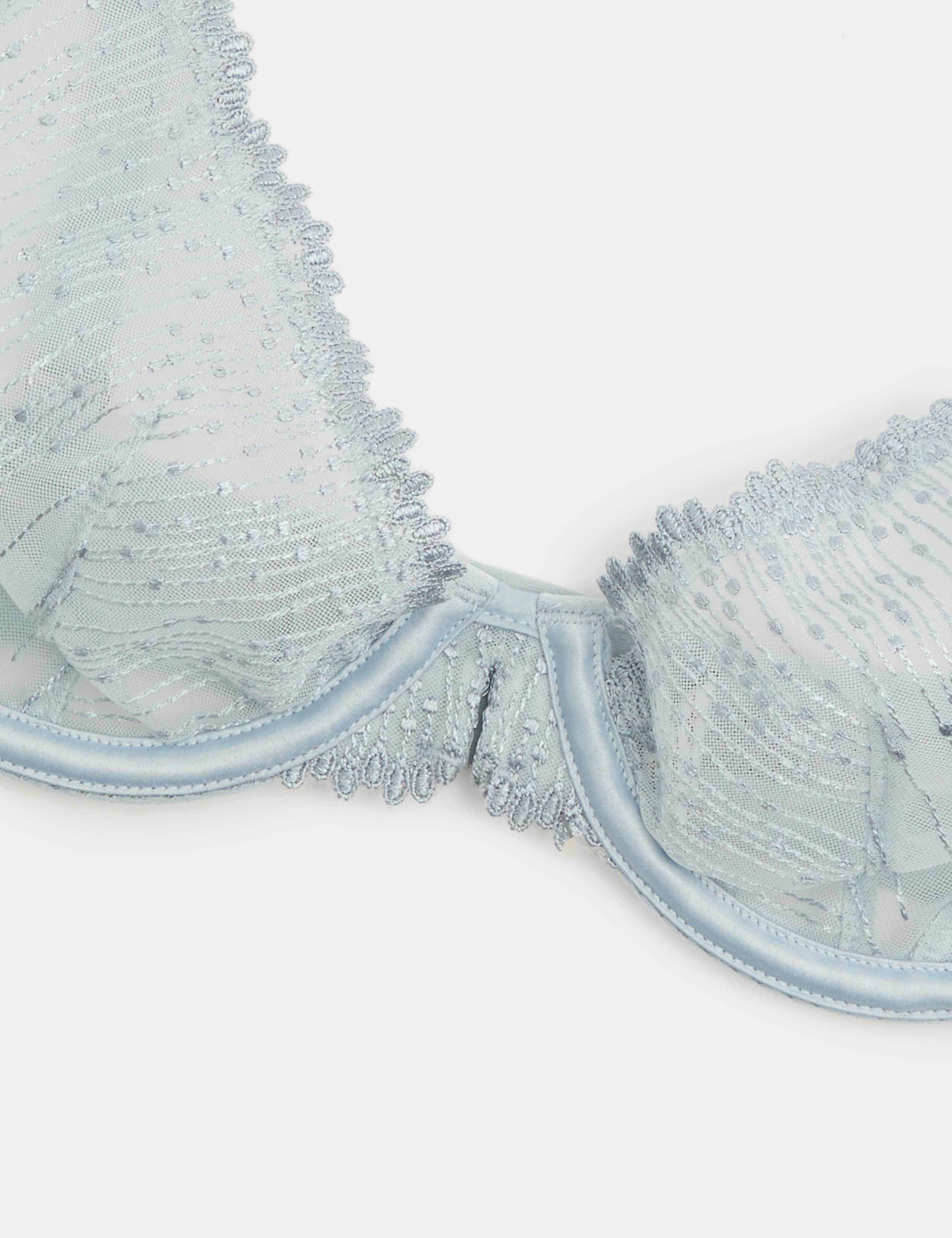 Florence Embroidery Wired Plunge Bra (A-E) 6 of 7