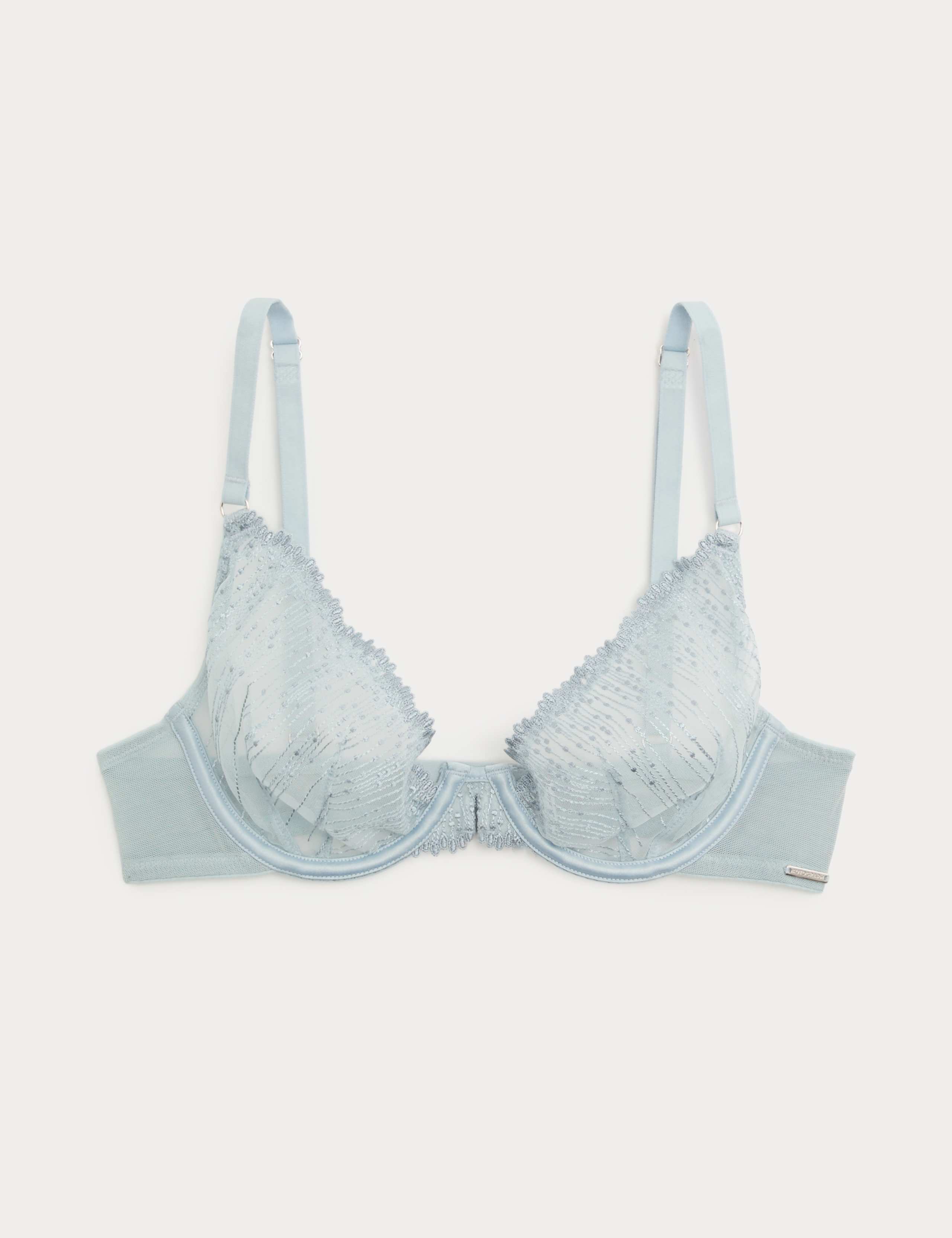 Florence Embroidery Wired Plunge Bra (A-E) 2 of 7