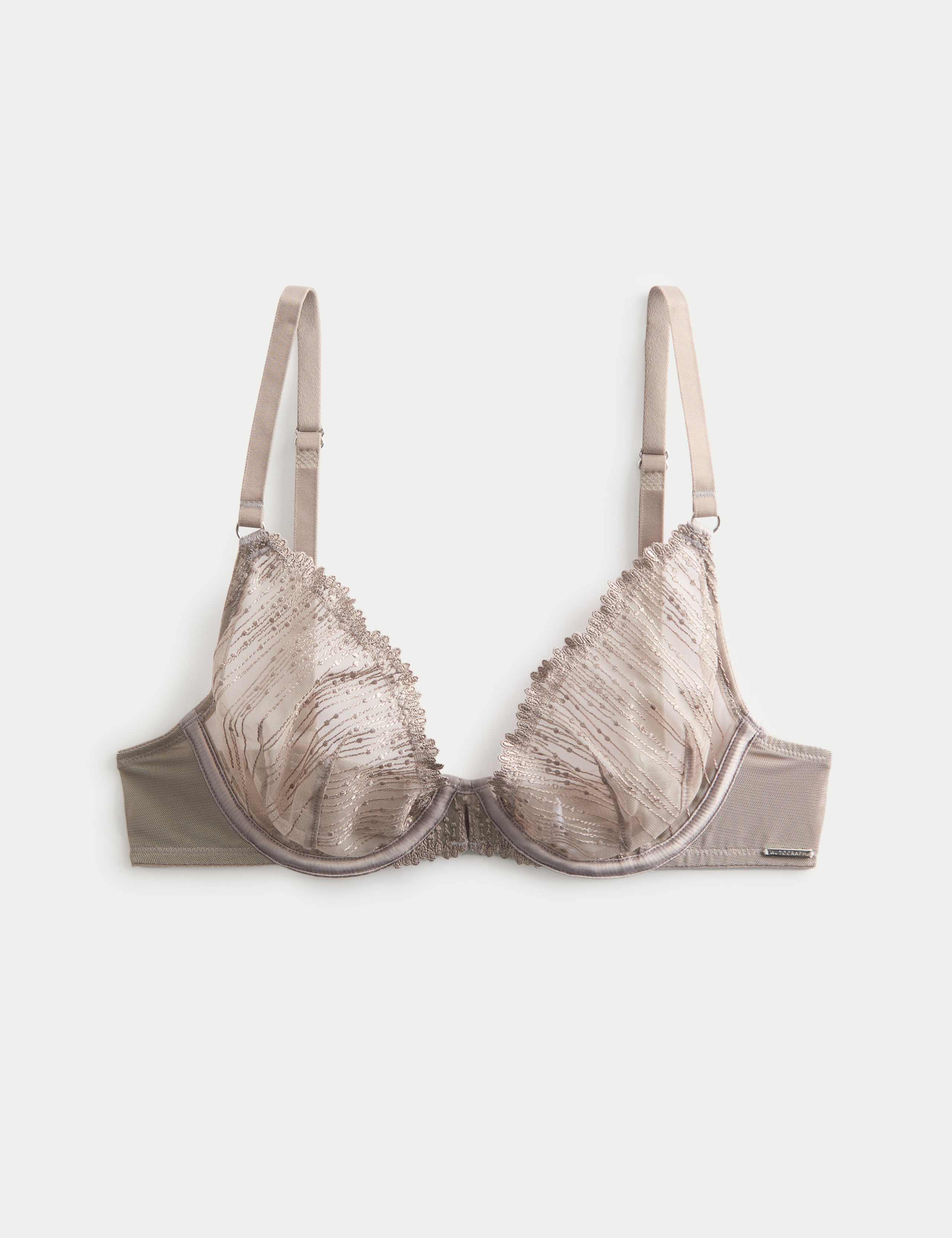 Florence Embroidery Wired Plunge Bra (A-E) 2 of 7