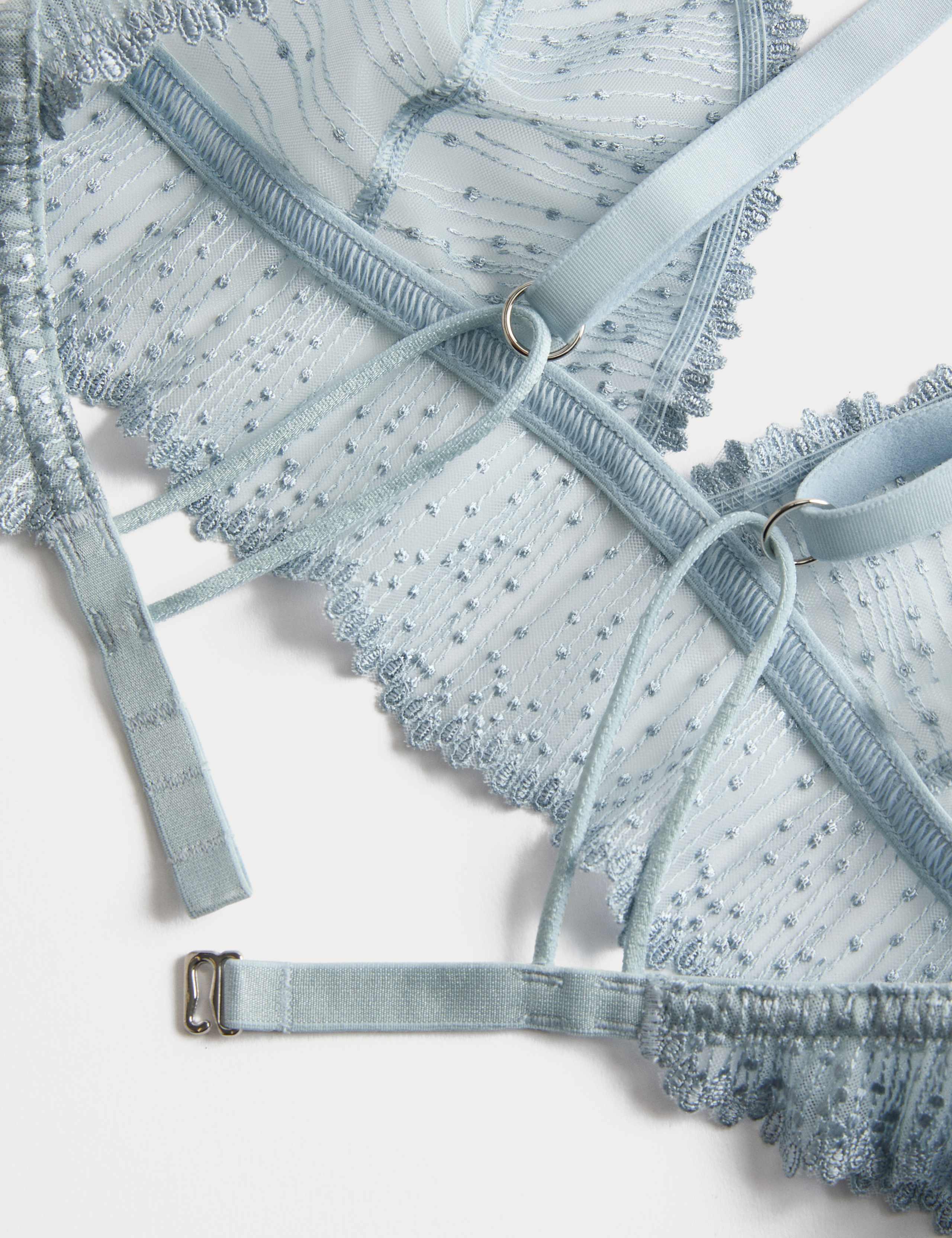 Florence Embroidery Non Wired Bralette (A-E) 7 of 7