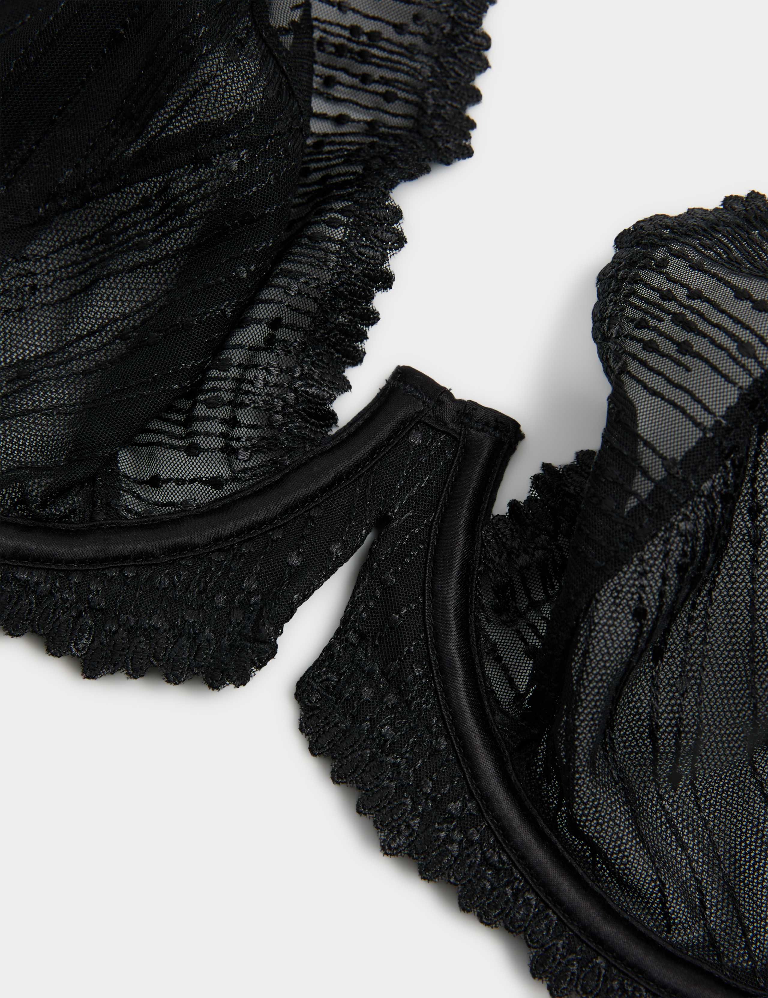 Florence Embroidery Wired Plunge Bra (F-H) 6 of 7