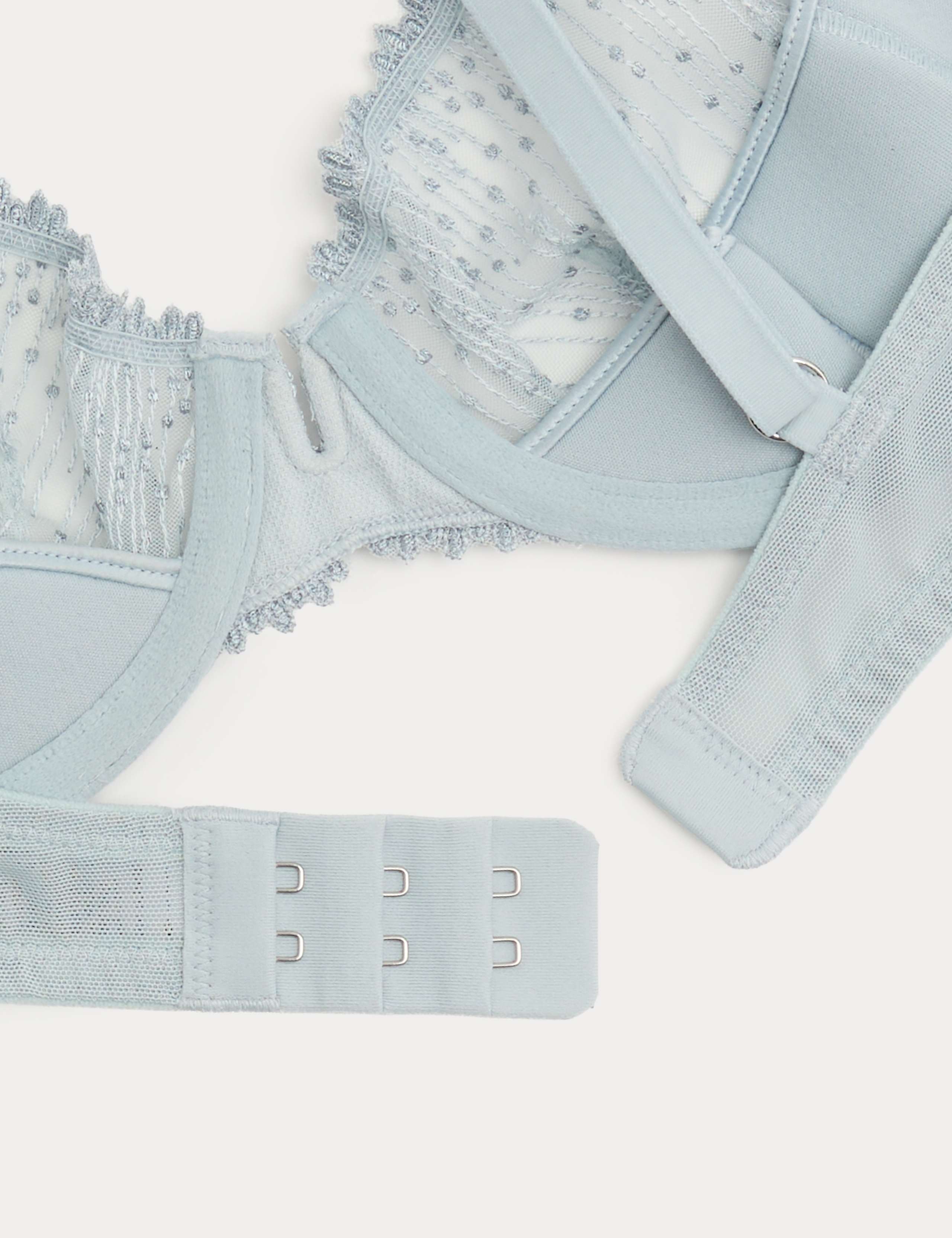 Florence Embroidery Quarter Cup Balcony Bra (A-E) 6 of 6