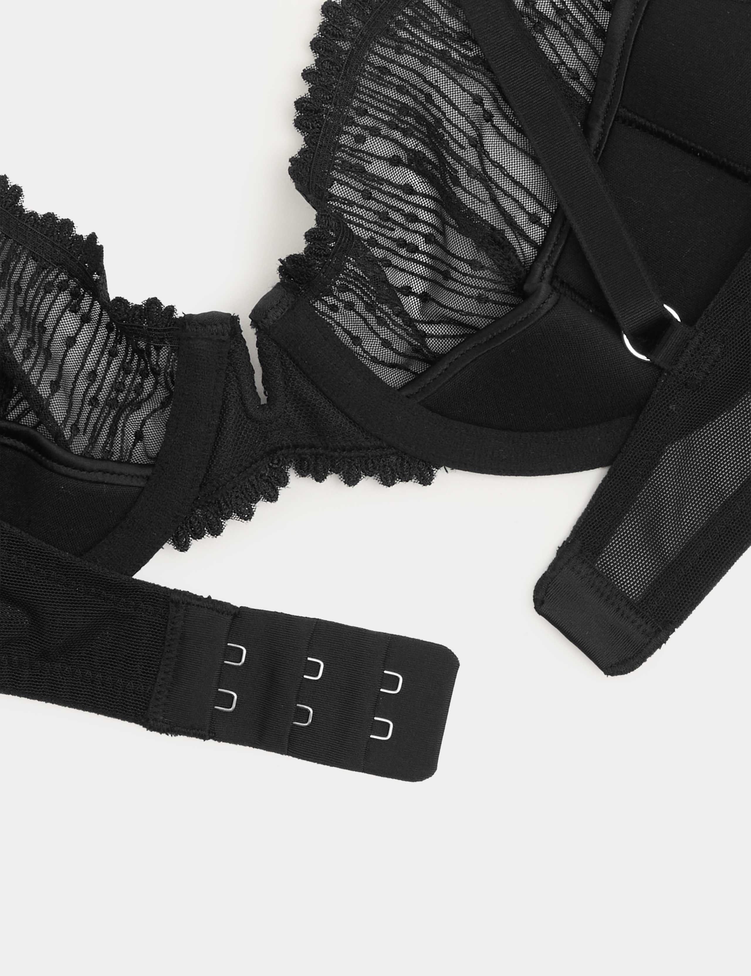 Florence Embroidery Quarter Cup Balcony Bra (A-E) 7 of 7