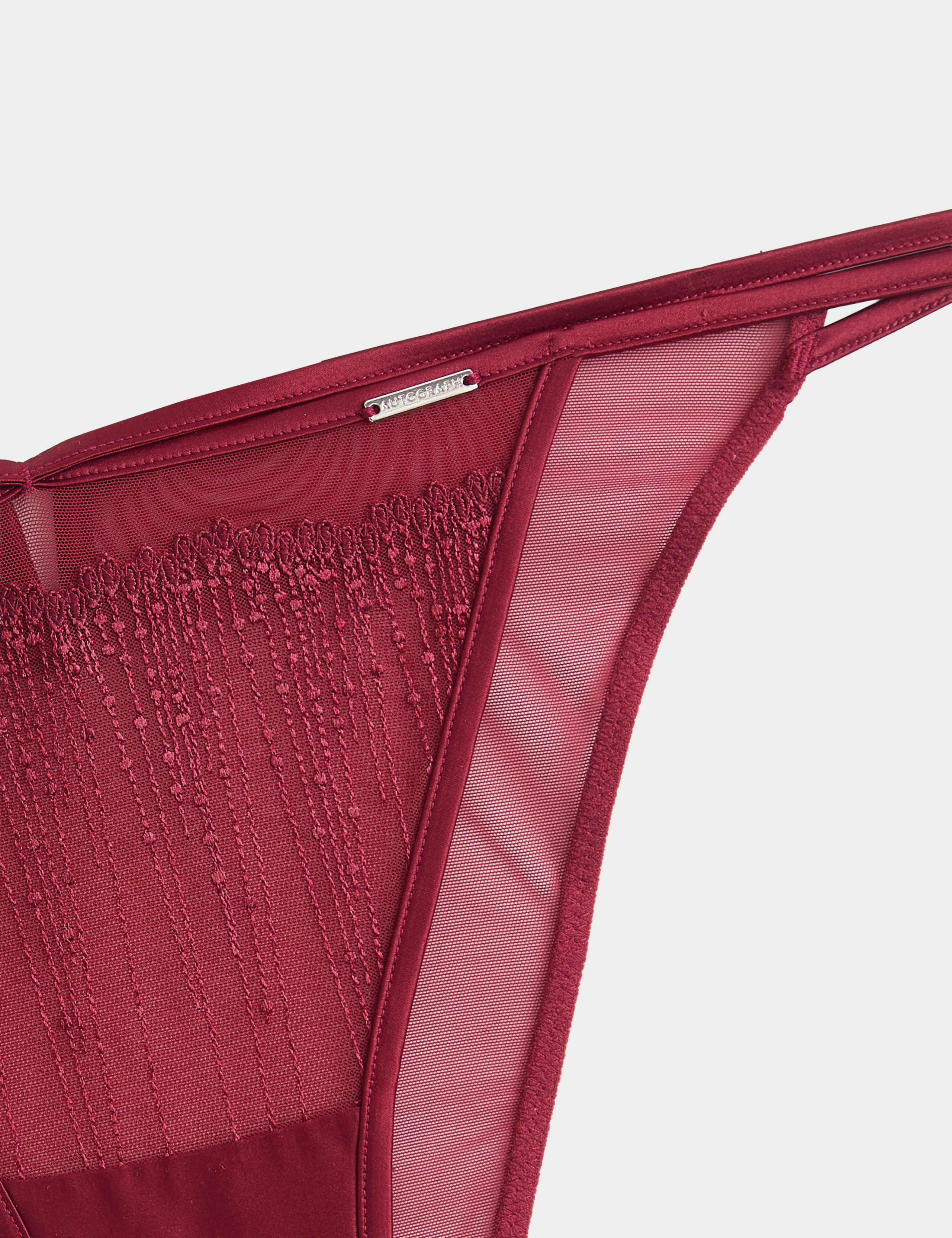 Florence Embroidery Tanga Brazilian Knickers 5 of 5