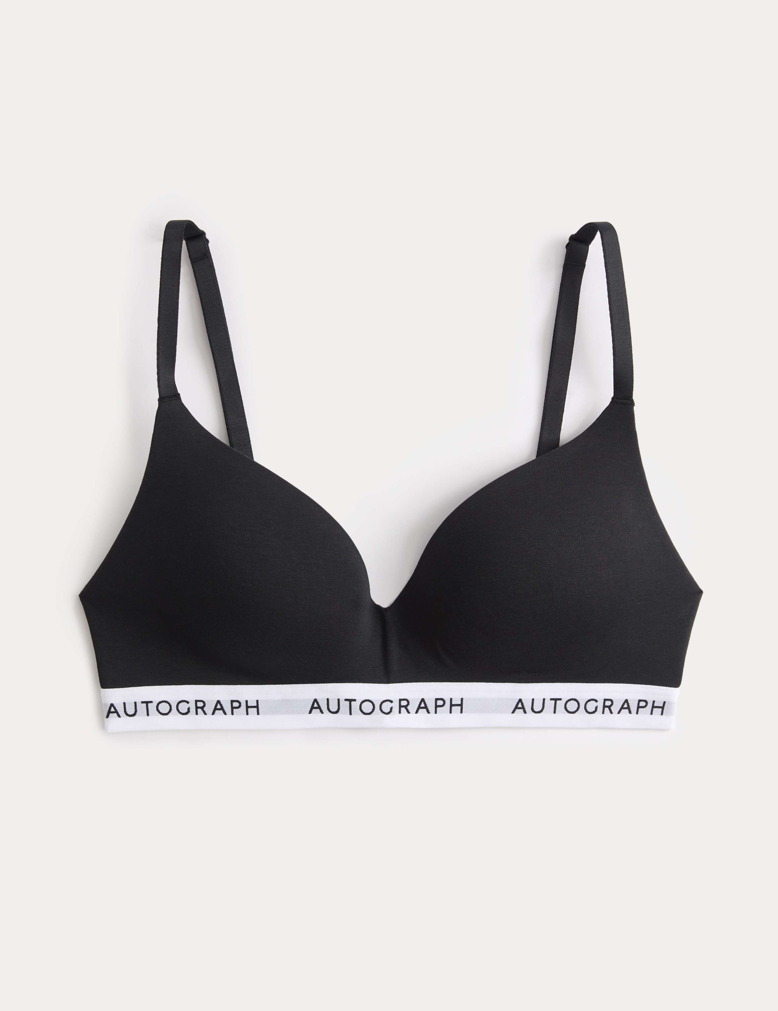 Lille Supima™ Cotton Non Wired Plunge Bra A-E 2 of 6