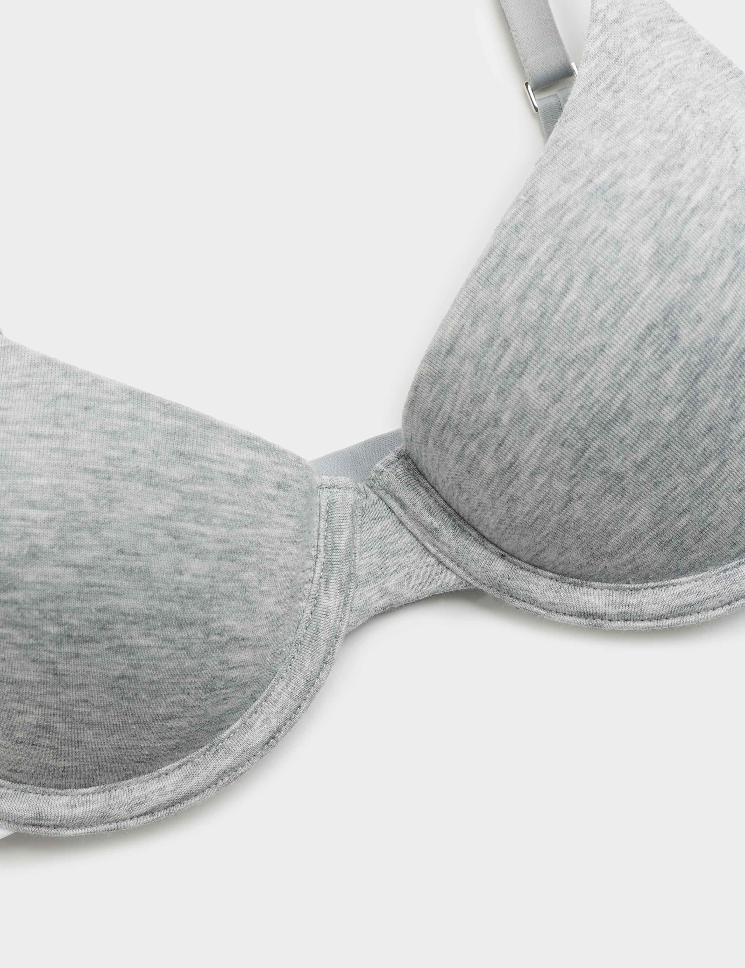 Lille Cotton Rich Wired Demi Cup Bra A-E 7 of 8
