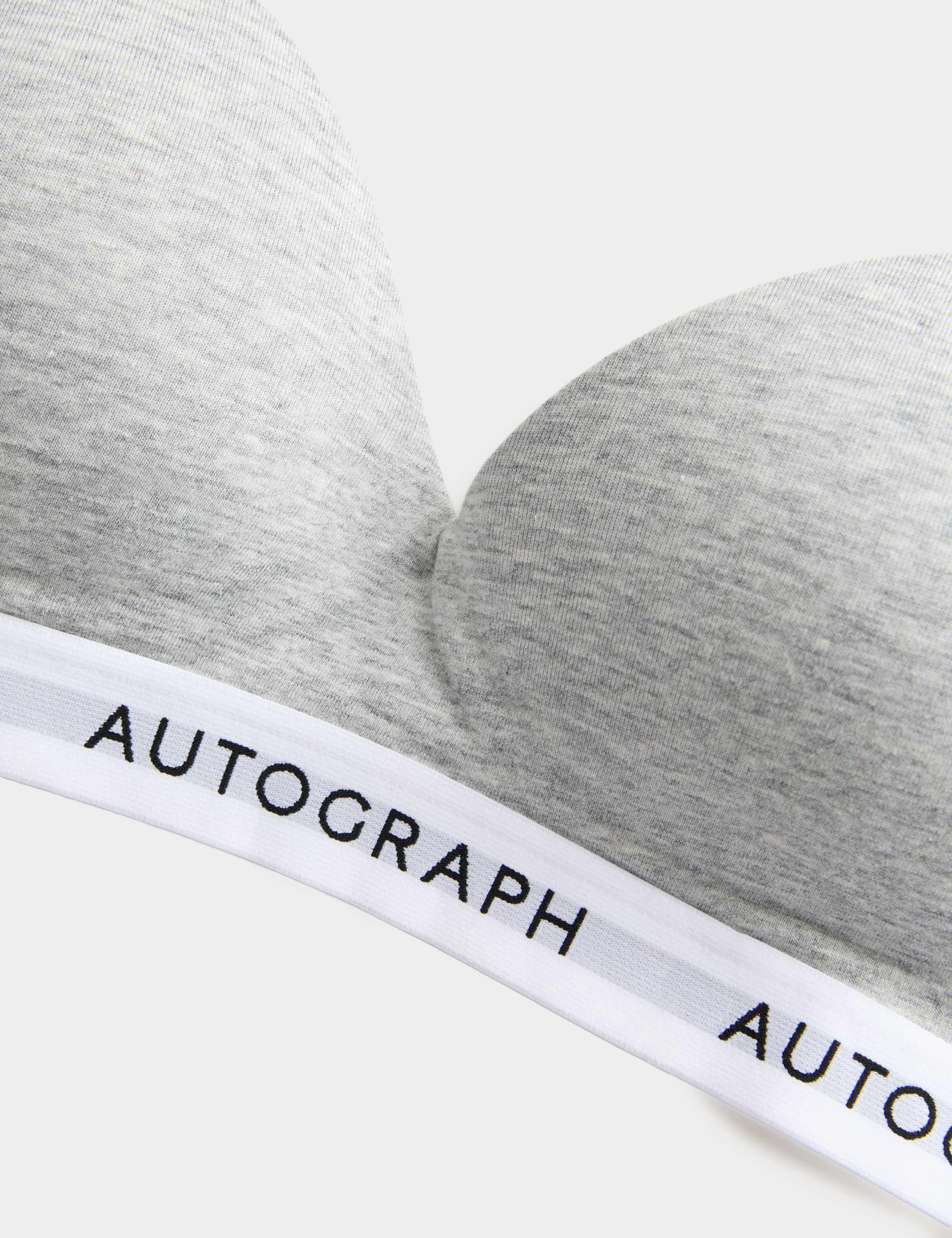 Lille Supima™ Cotton Non Wired Plunge Bra (A-E) 2 of 3