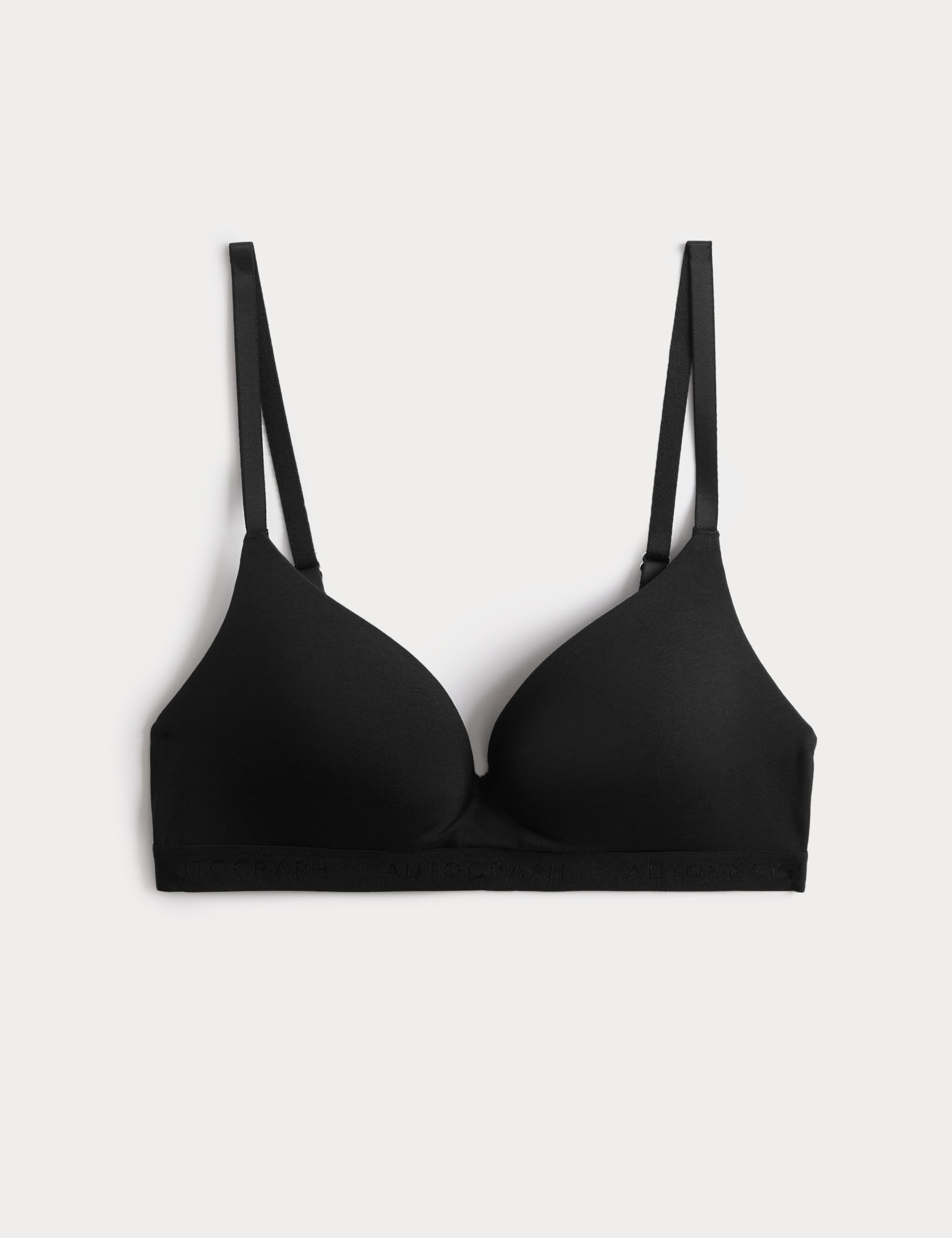 Lille Supima™ Cotton Non Wired Plunge Bra A-E 2 of 6