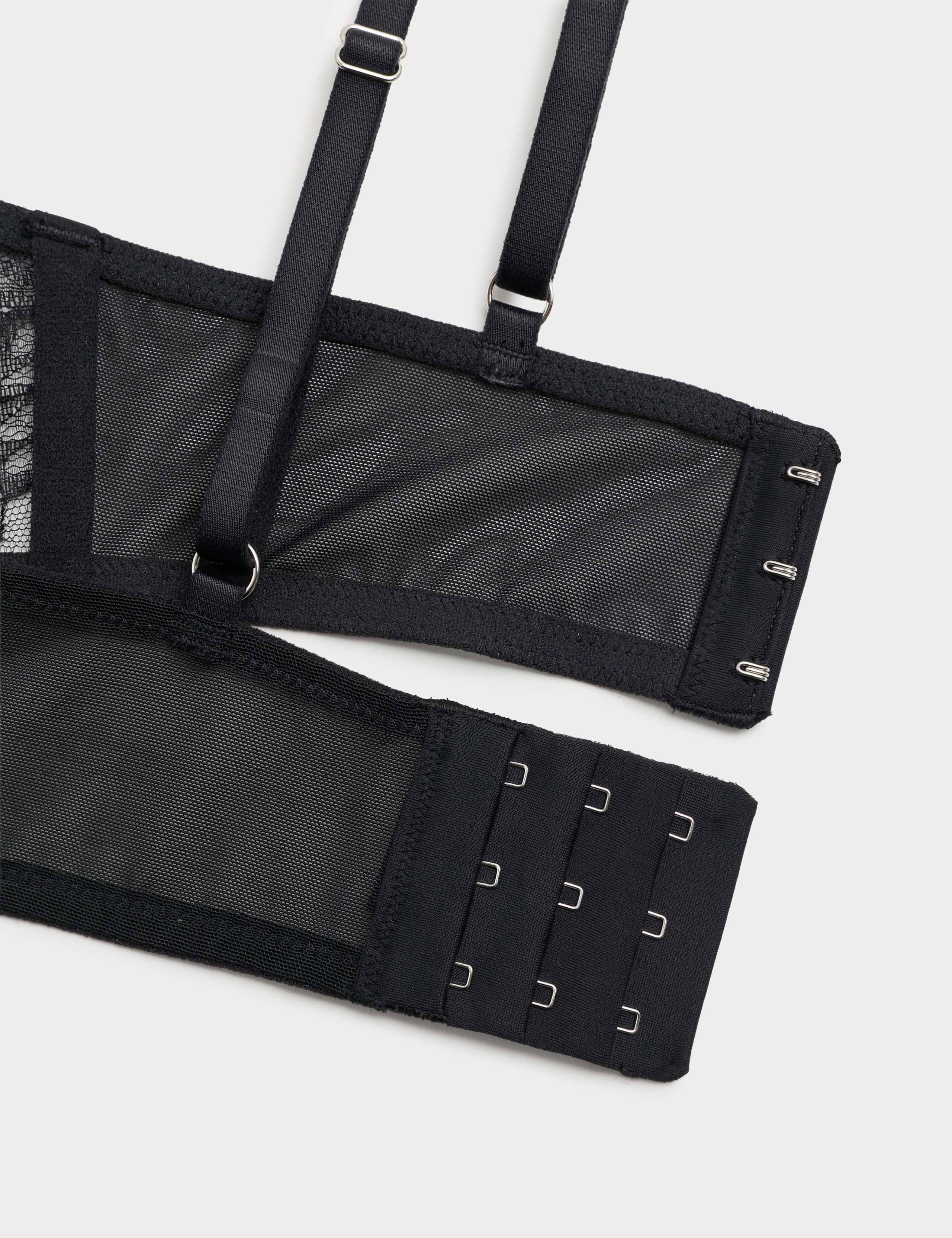 Savannah Lace Wired Longline Balcony Bra (A-E) 7 of 7