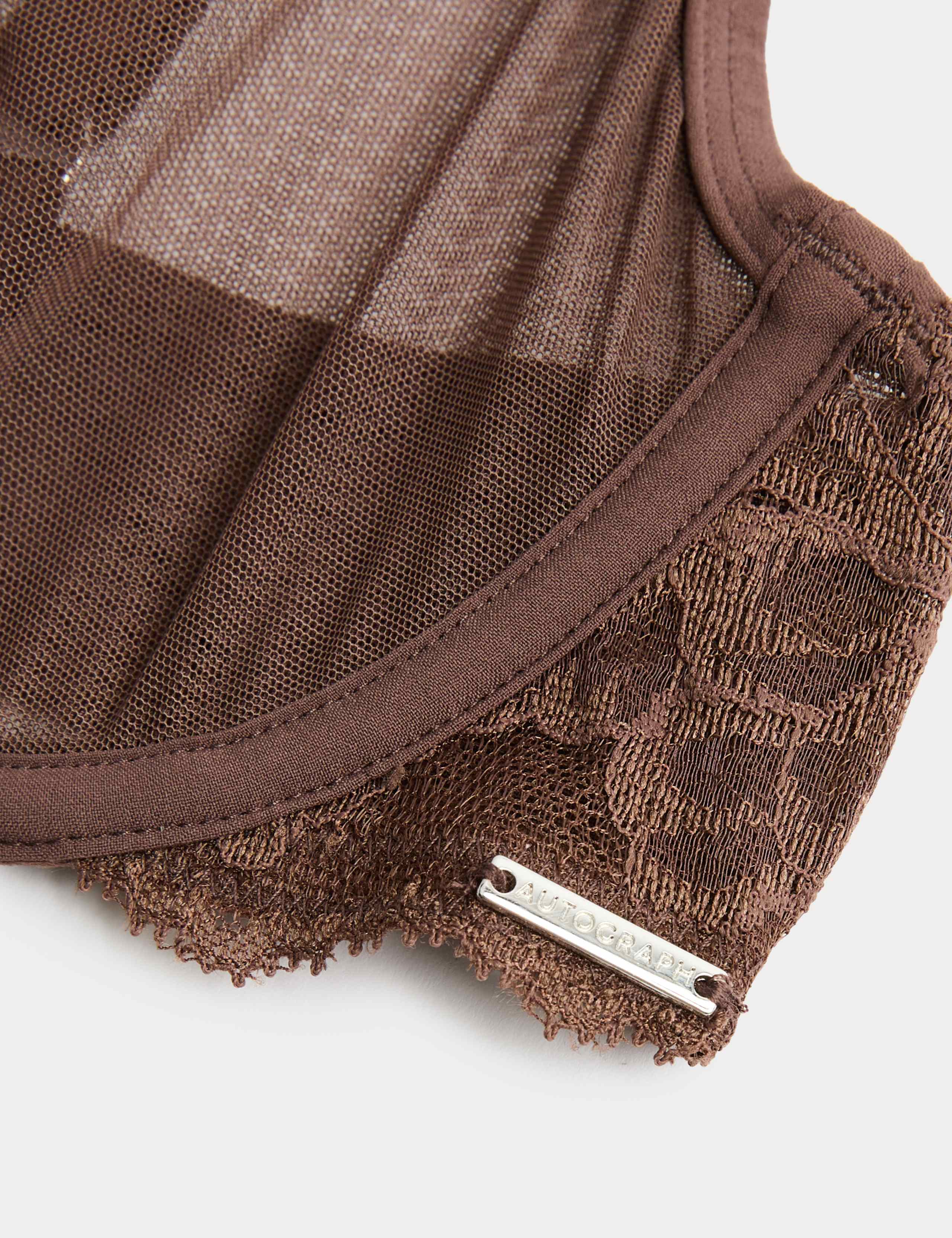 Savannah Lace Wired Demi Cup Bra (A-E) 4 of 4