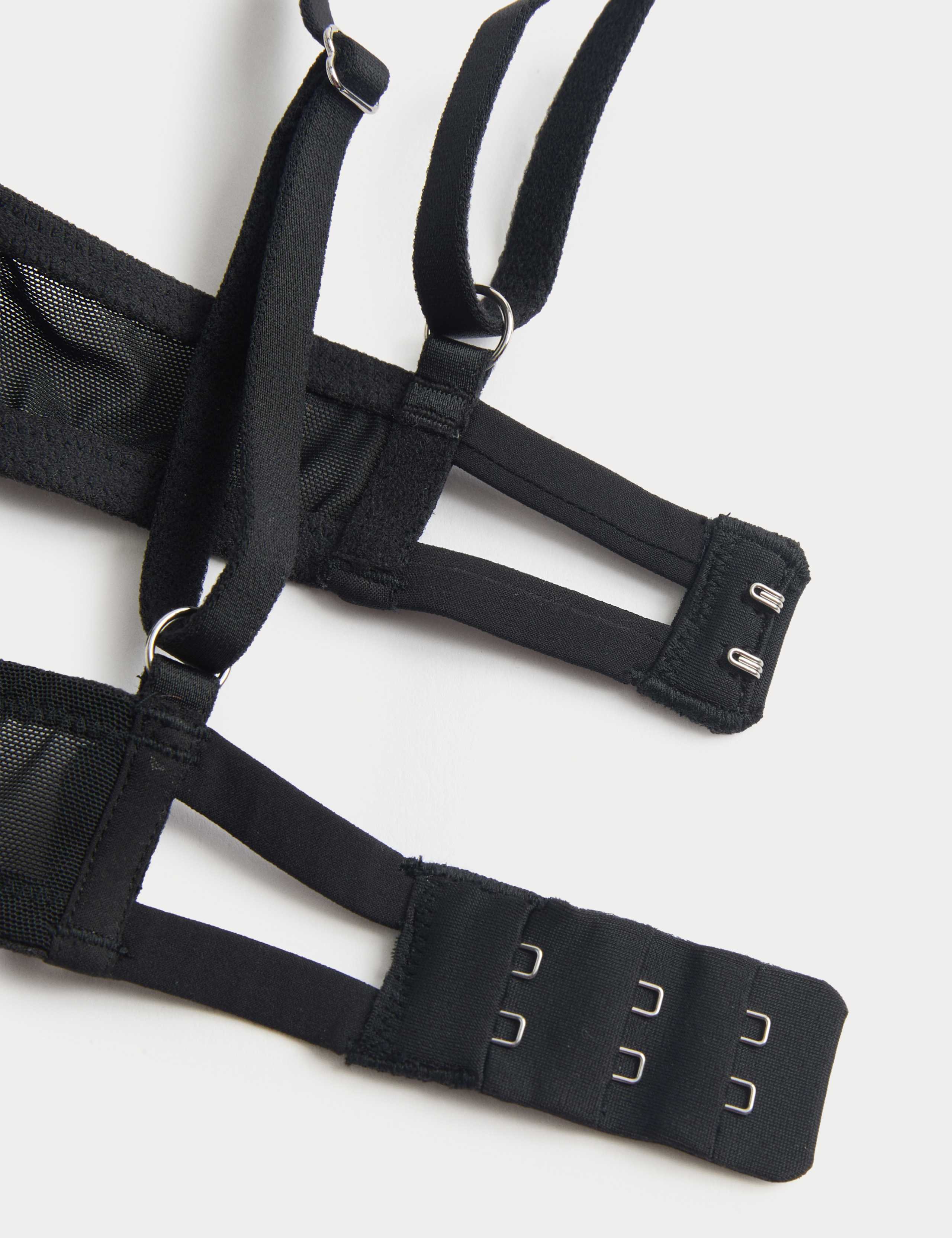 Savannah Lace Wired Push-Up Balcony Bra (A-E) 7 of 7