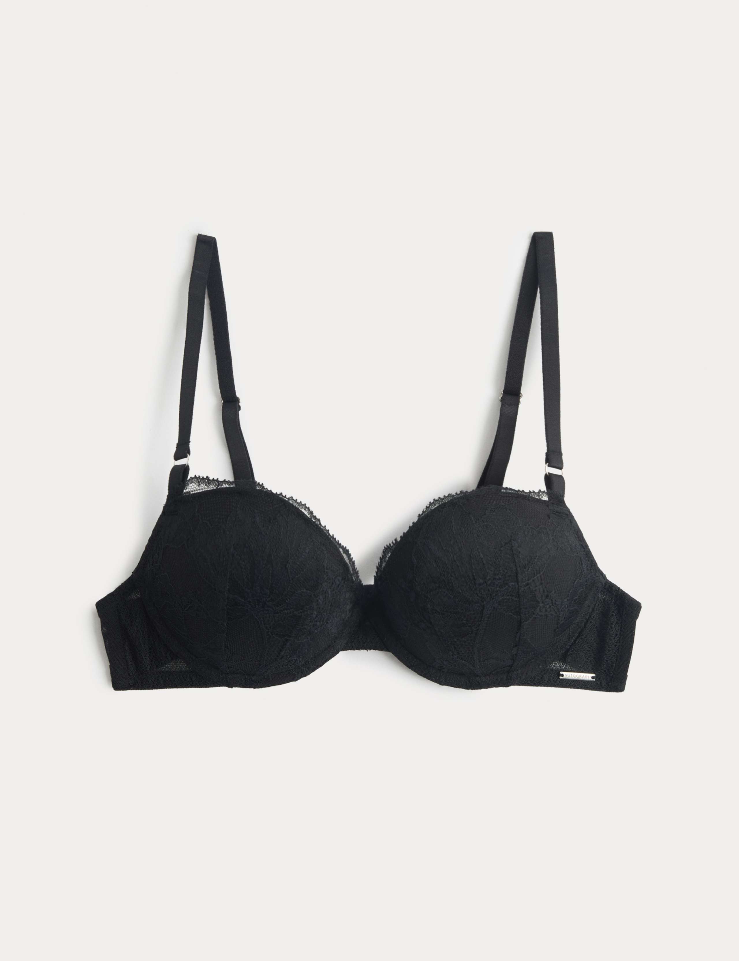 Savannah Lace Wired Push-Up Balcony Bra (A-E) 2 of 7