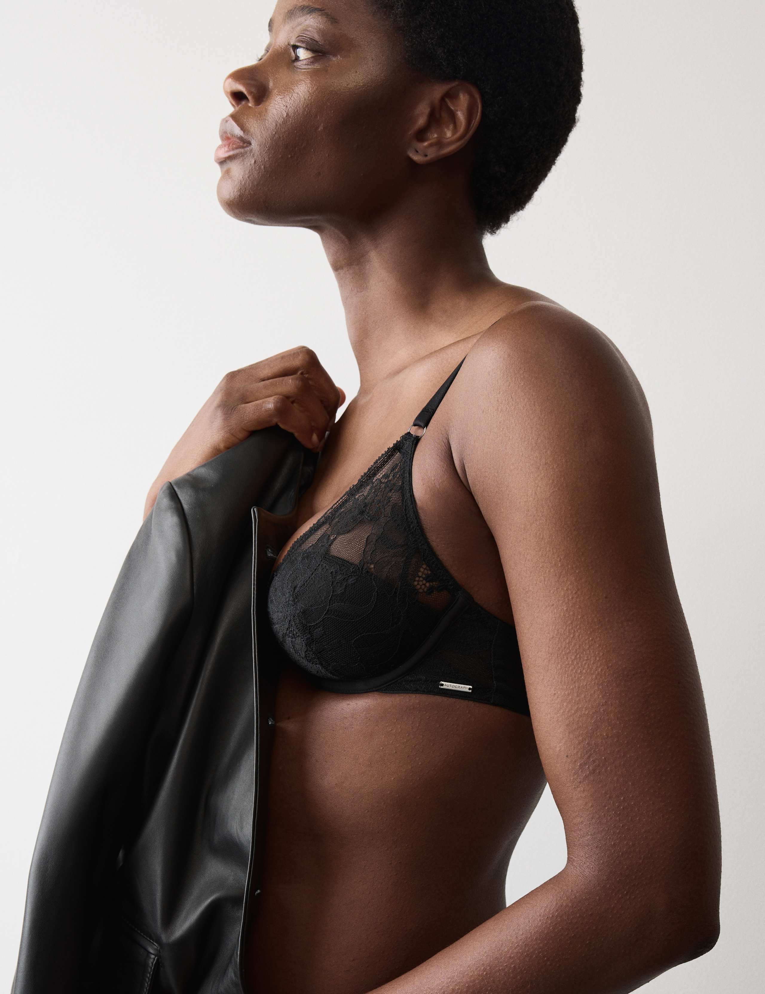 Savannah Lace Wired Plunge Bra A-E 4 of 7