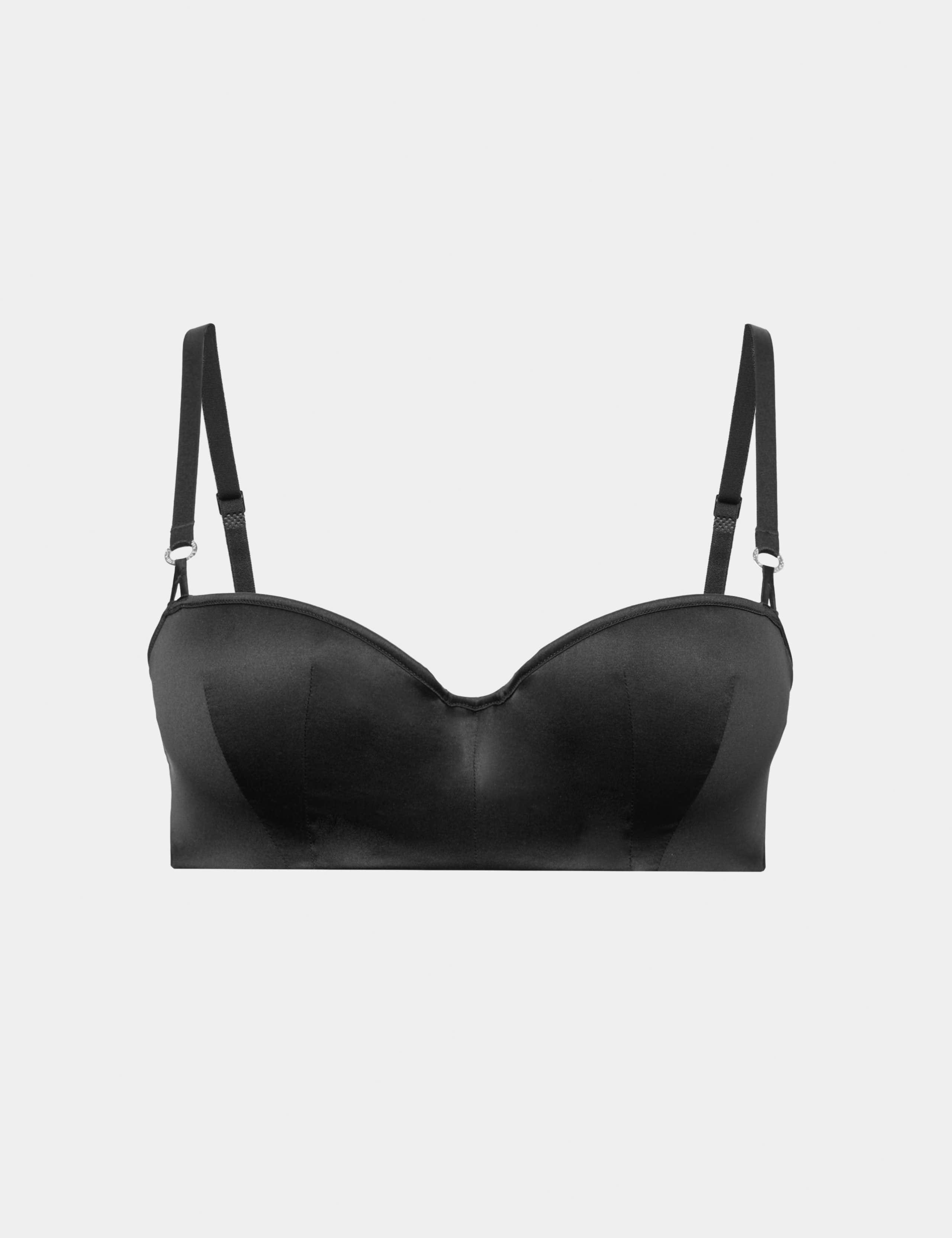 Silk Blend Wired Balcony Bra A-E 2 of 6