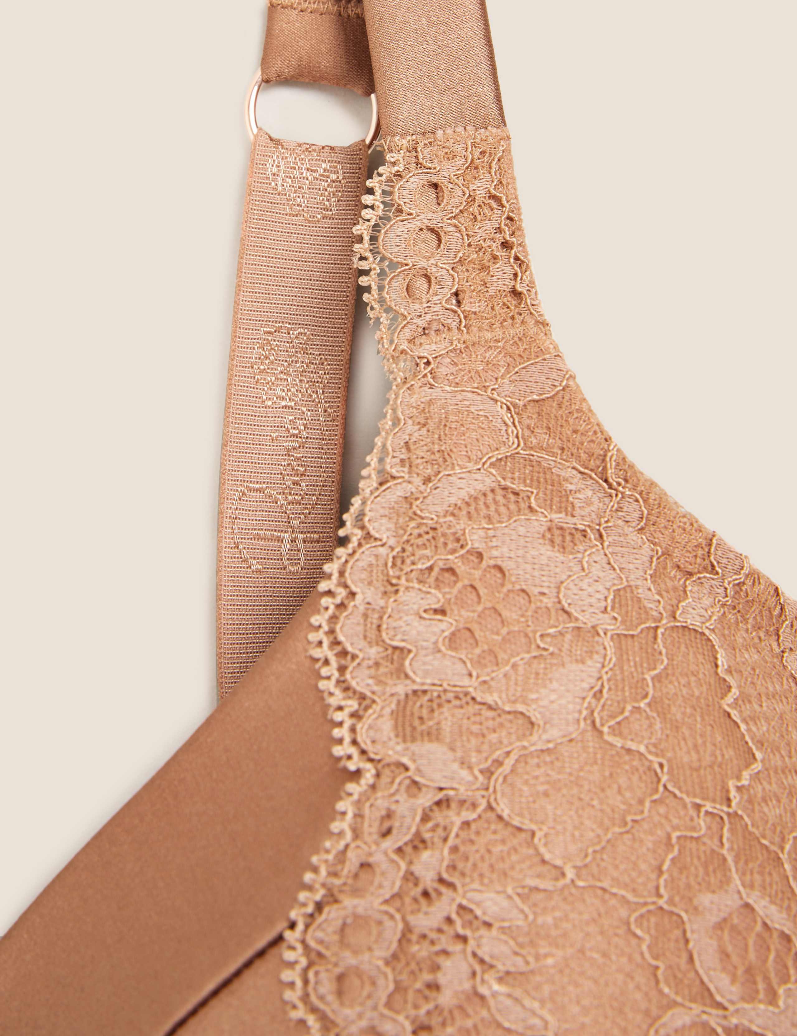 Silk & Lace Wired Full Cup Bra A-E 6 of 7