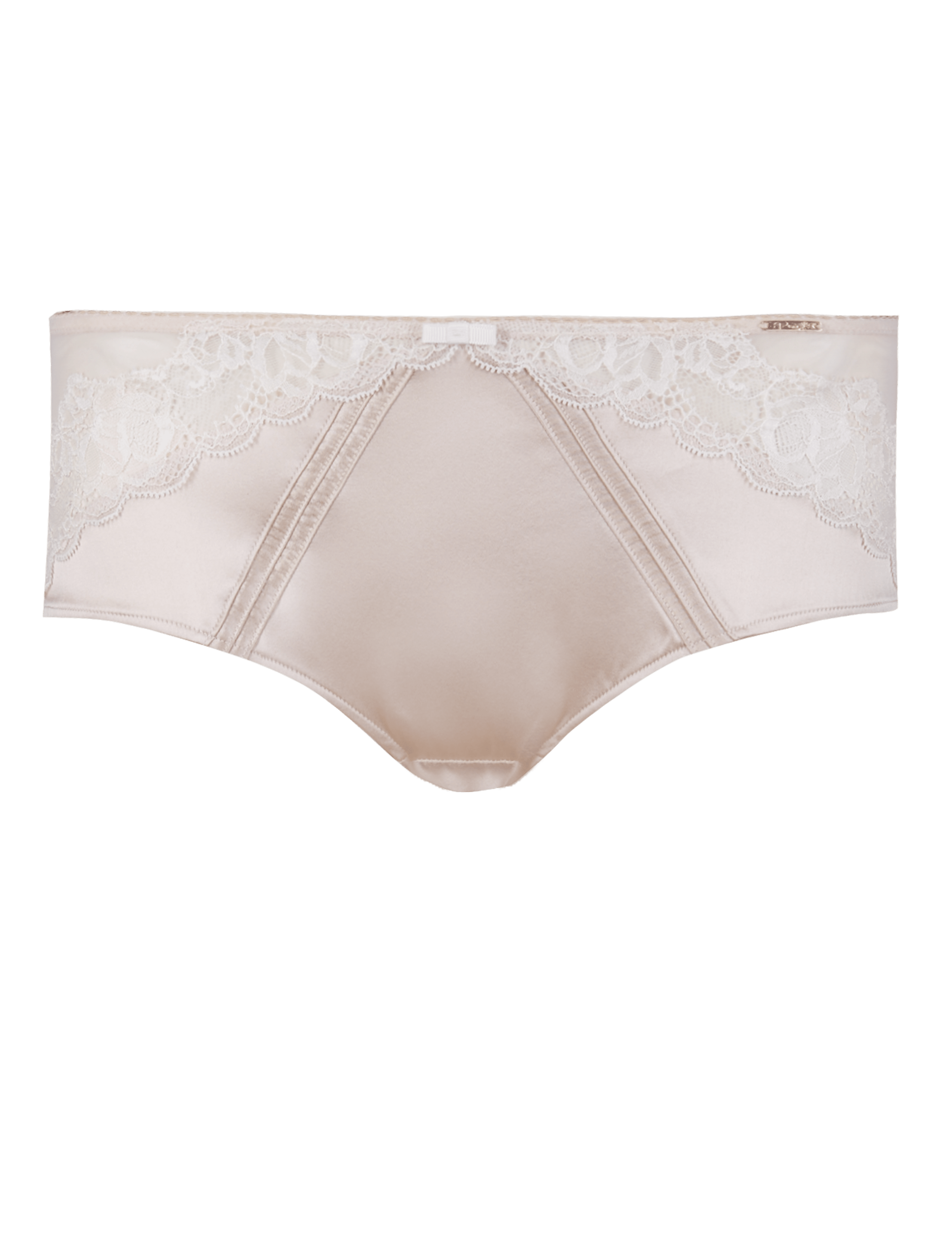 Silk & Lace Low Rise Short Knickers 2 of 5