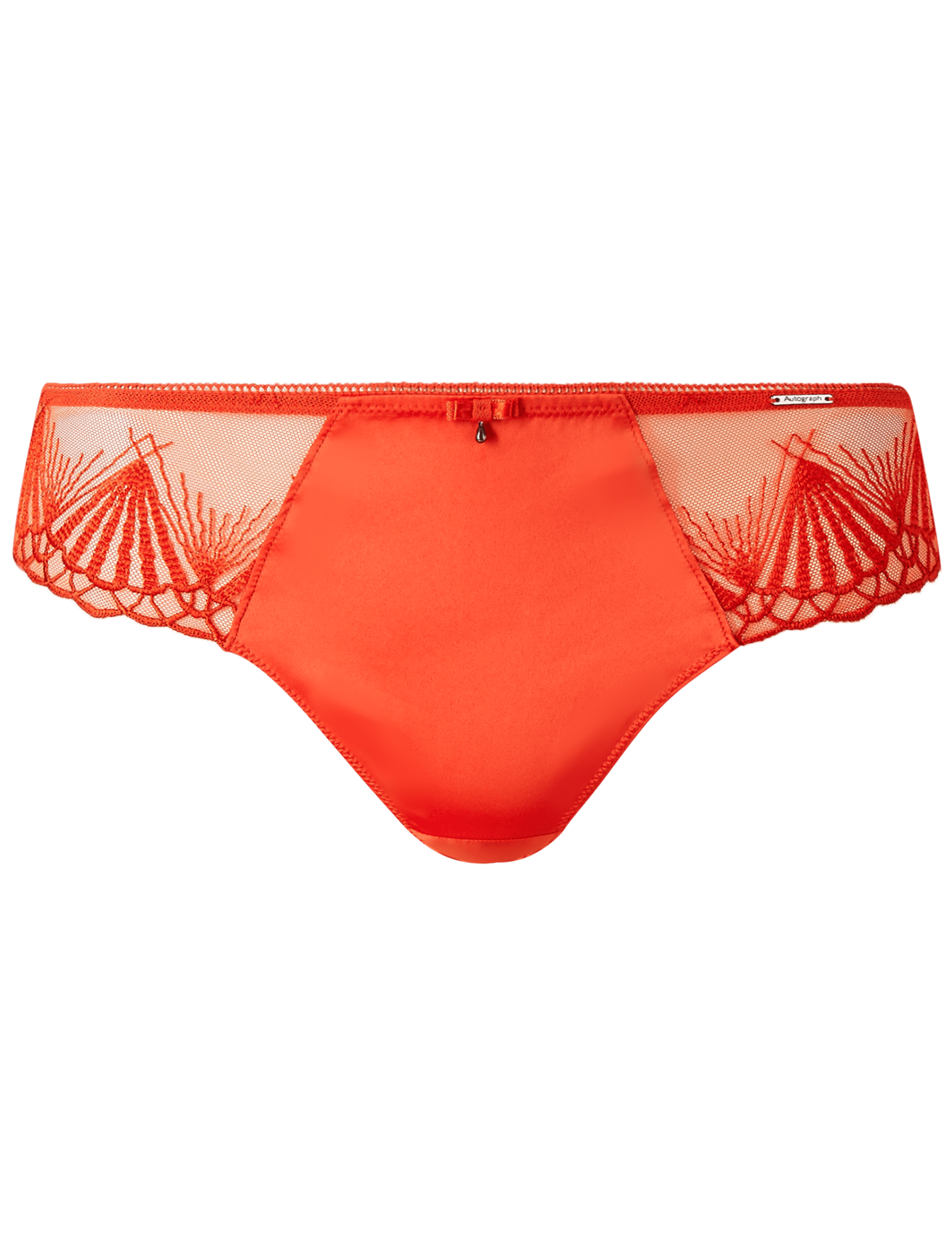 Satin Embroidered Thong 5 of 5