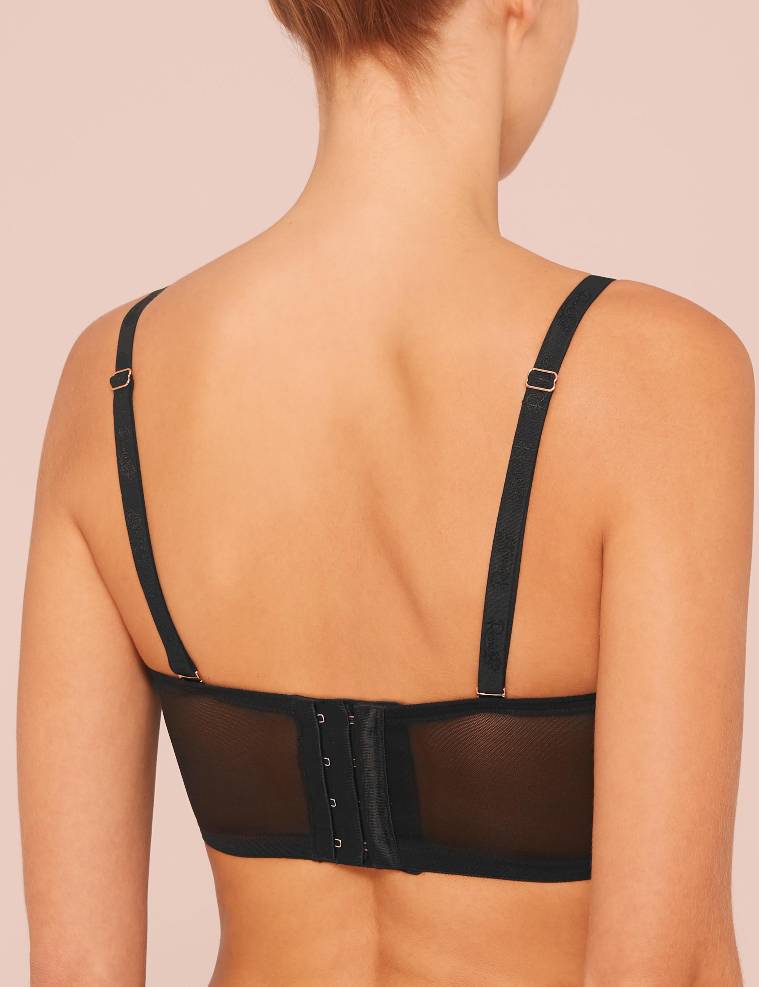 Velvet Padded Multiway Balcony Bra A-E 4 of 5
