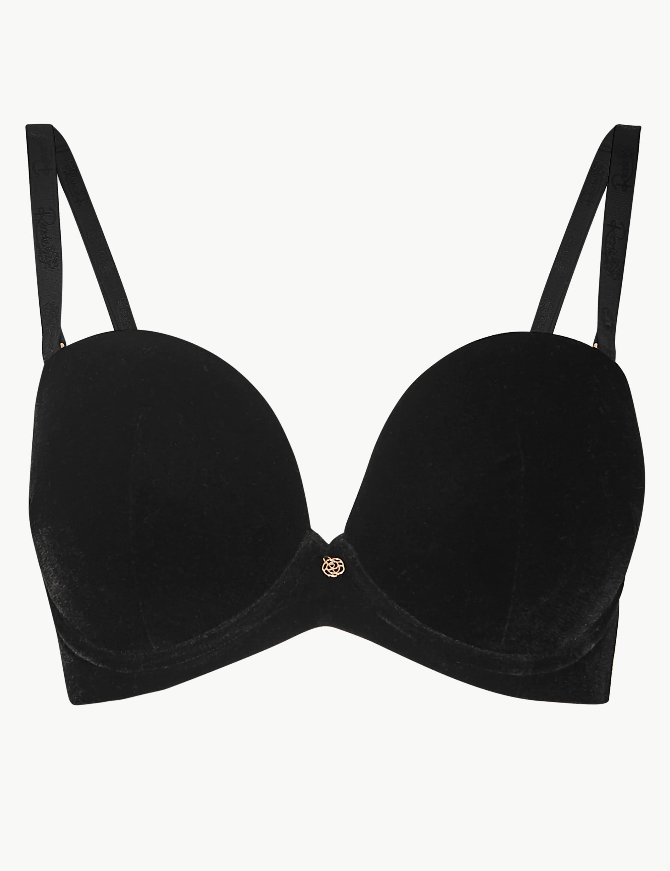 Velvet Padded Multiway Balcony Bra A-E 2 of 5
