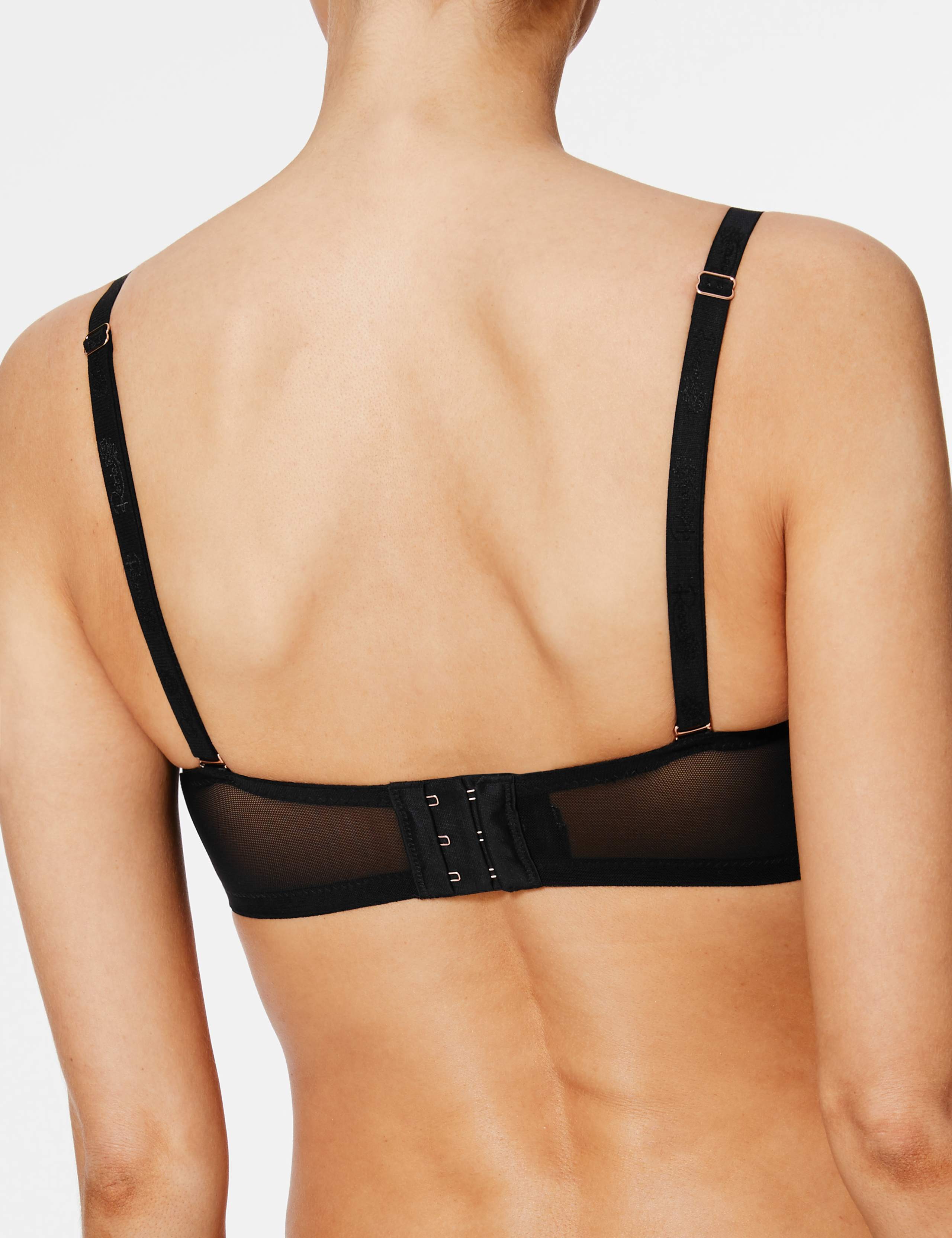 Silk & Lace Padded Multiway Push-up Bra A-E 4 of 6