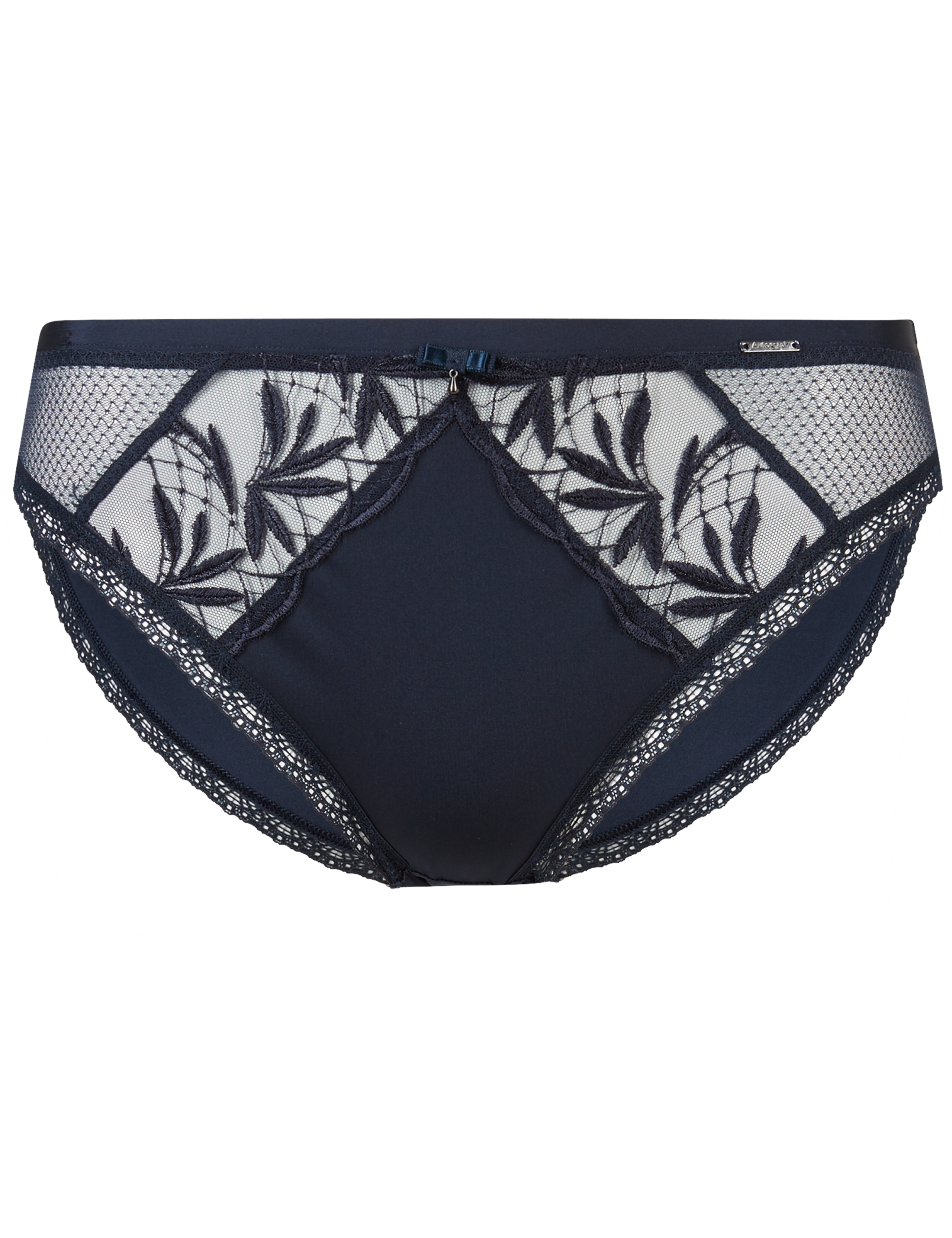 Athena Embroidered High Leg Knickers 5 of 5