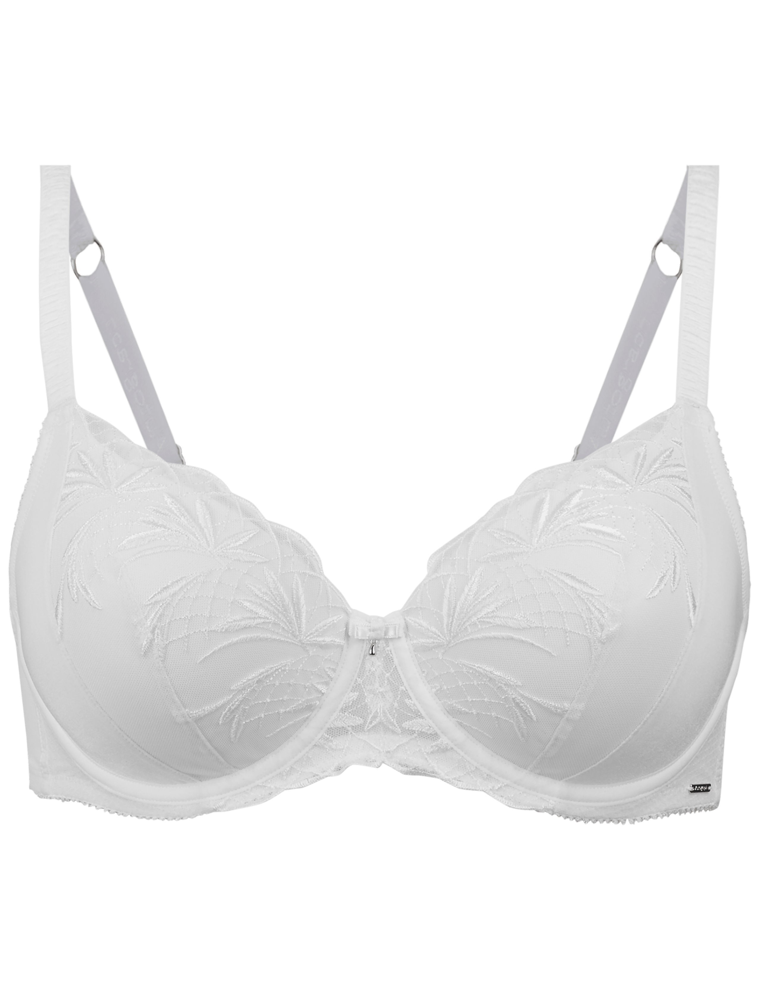 Athena Embroidered Padded Full Cup Bra A-E 6 of 6
