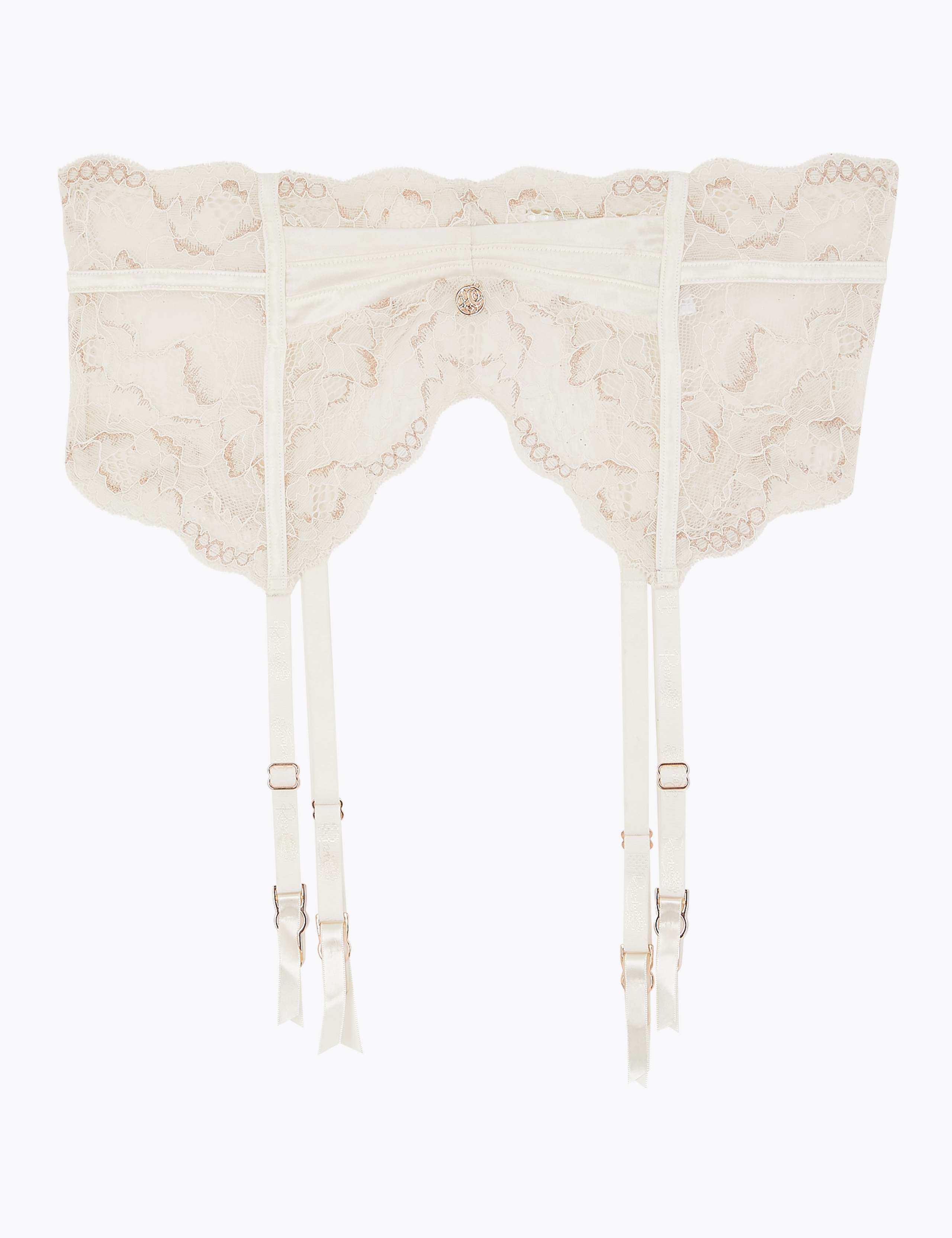 Silk & Lace Waspie Suspenders 2 of 5