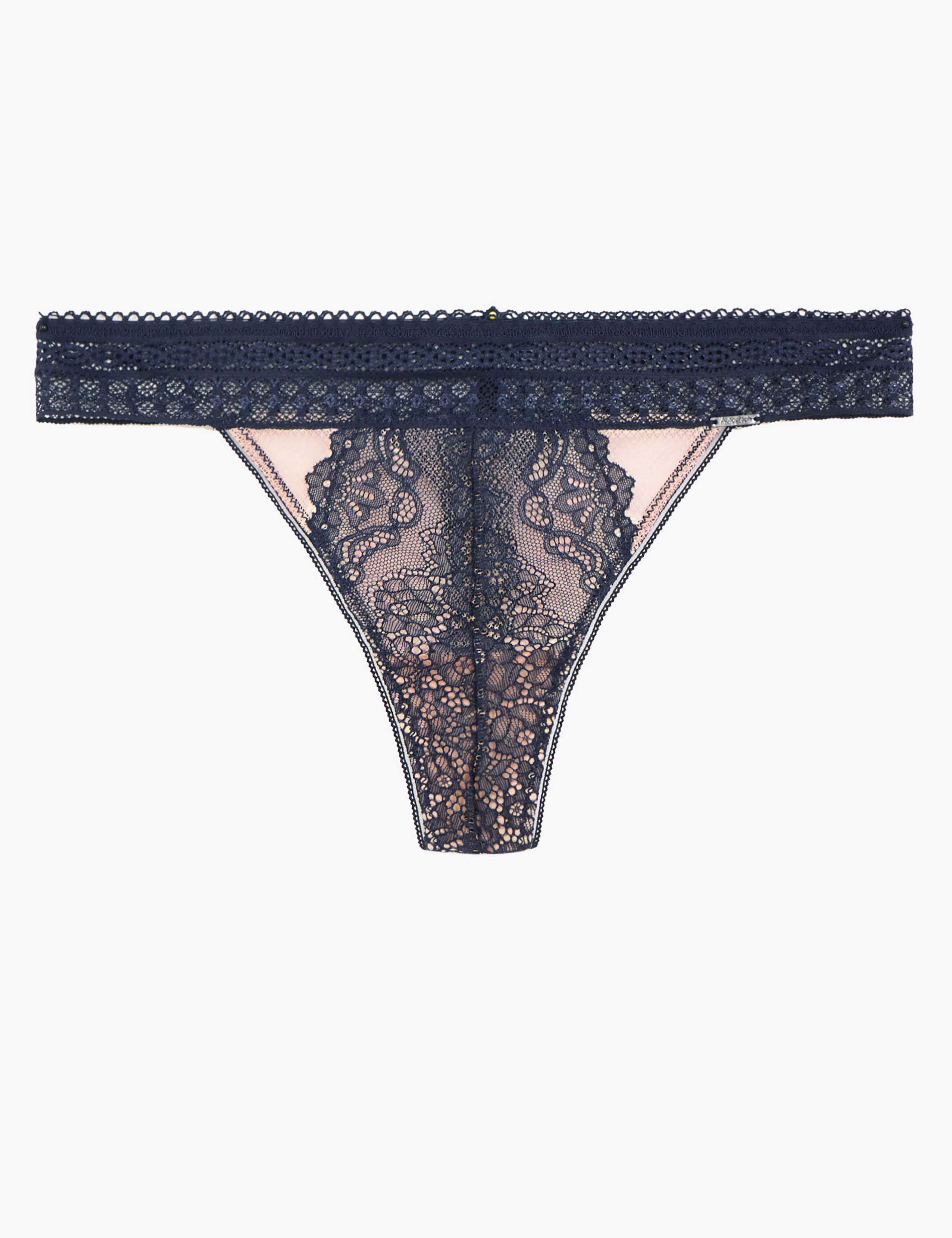 Mia Lace Tanga Thong | Autograph | M&S IE