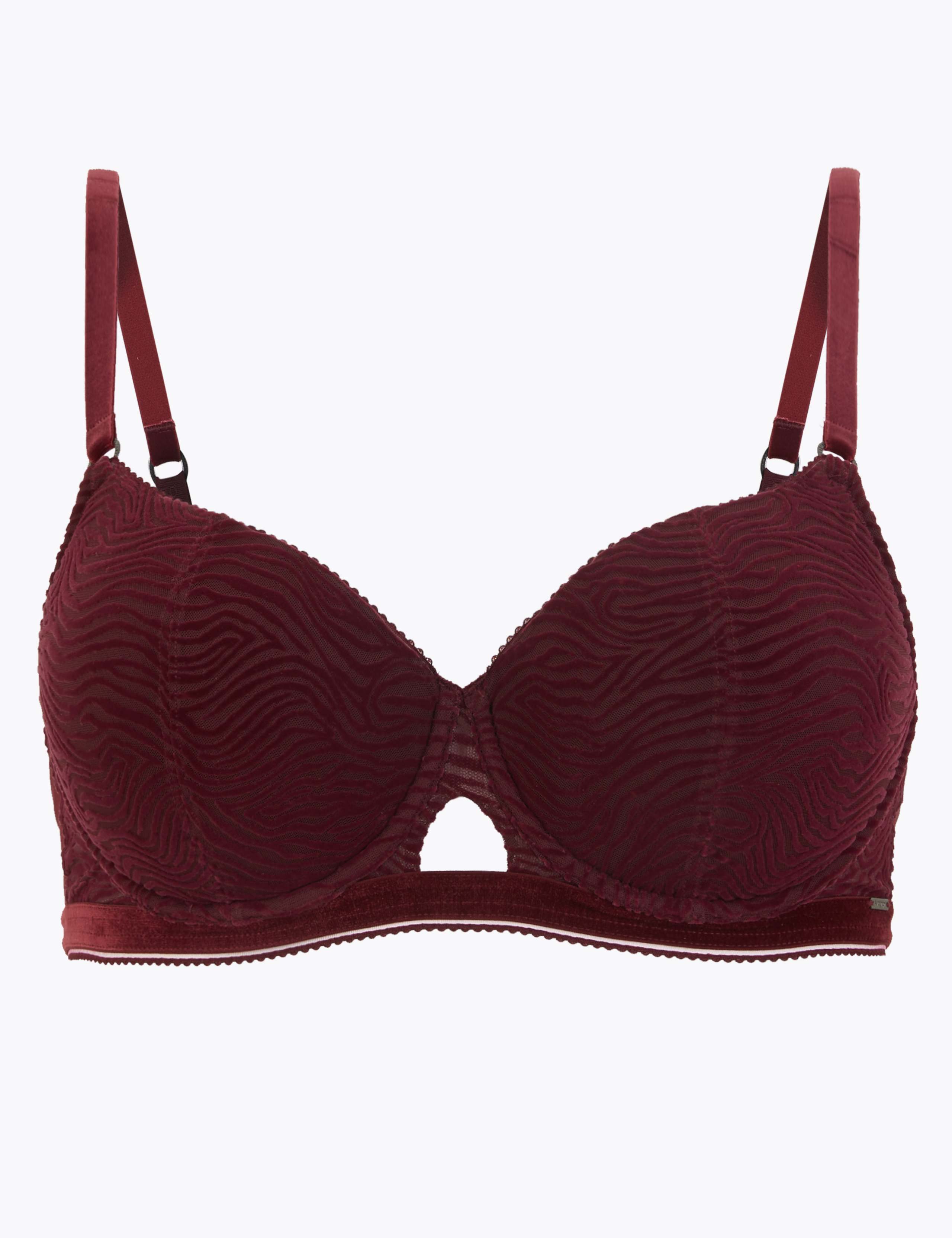 Animal Flock Padded Balcony Bra A-E 2 of 6