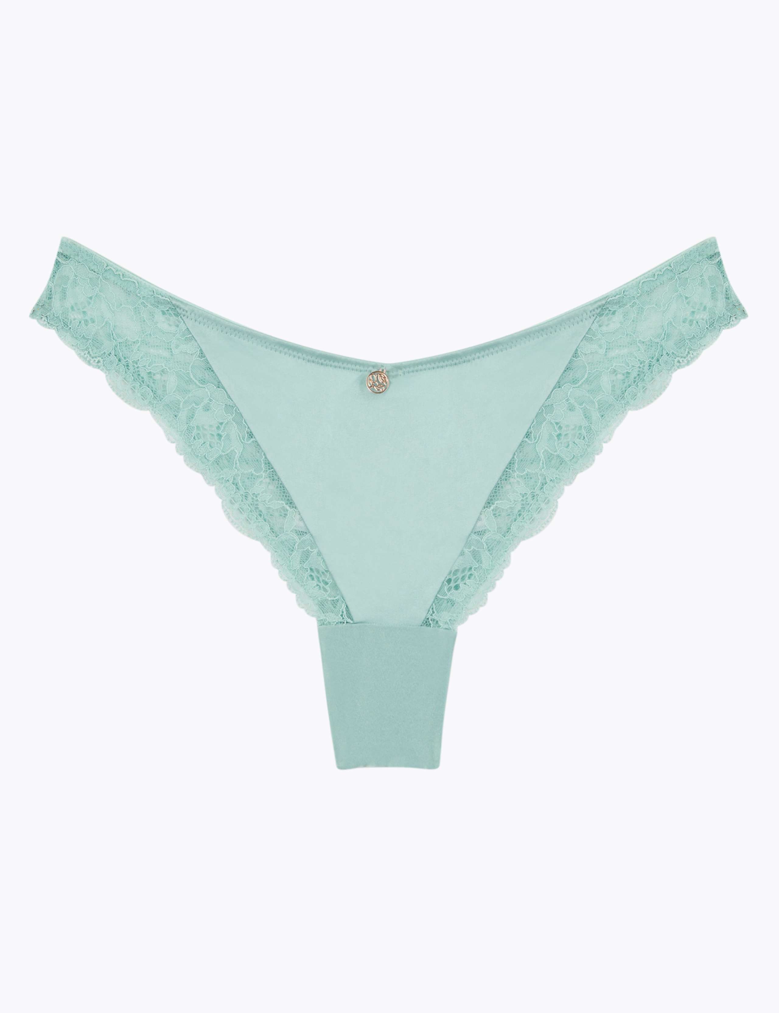 Silk & Lace Miami Brazilian Knickers 1 of 5