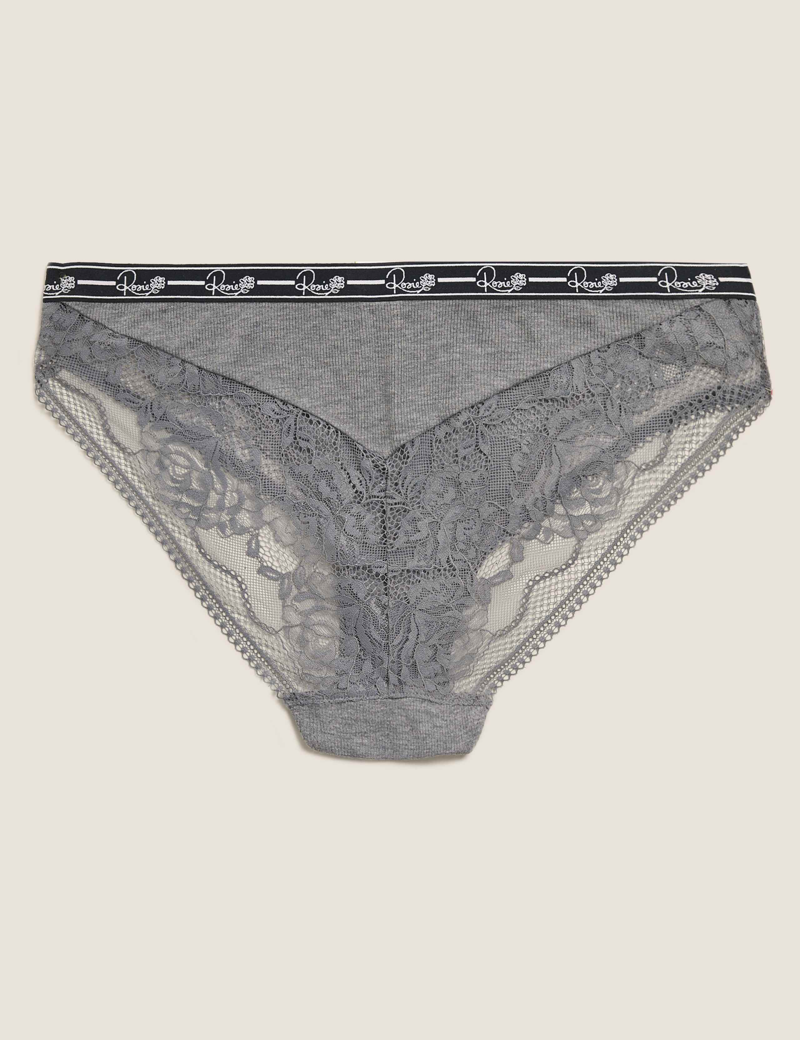 Ribbed High Leg Lounge Knickers 6 of 7