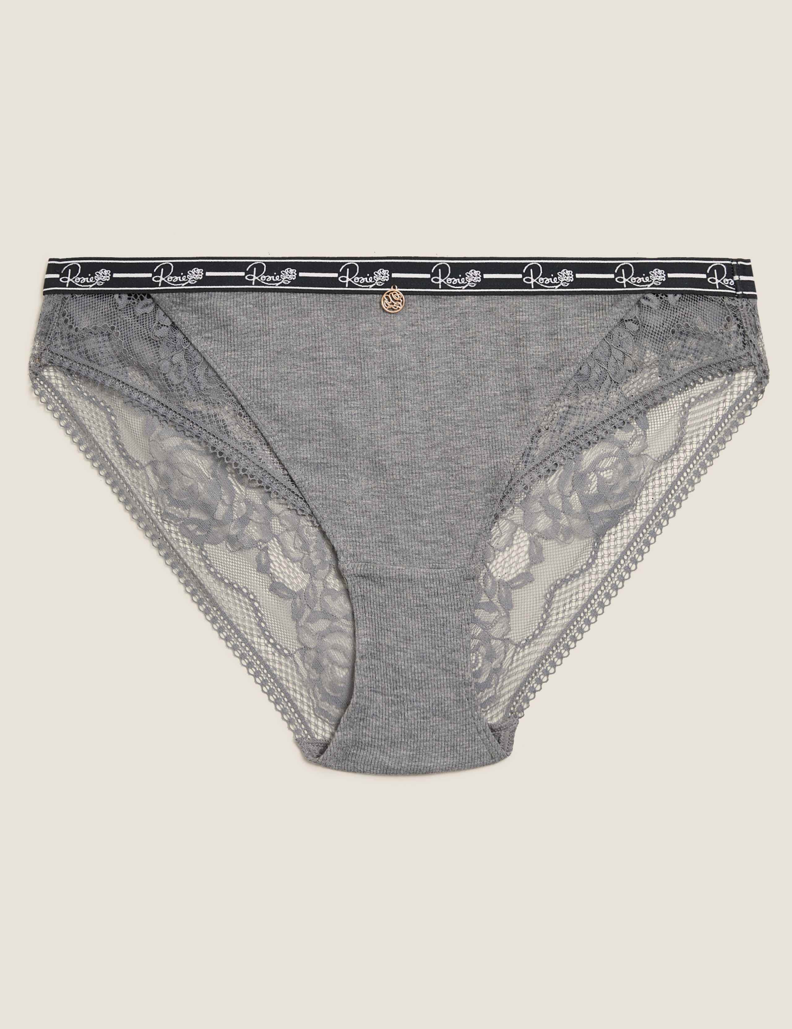 Ribbed High Leg Lounge Knickers 2 of 7
