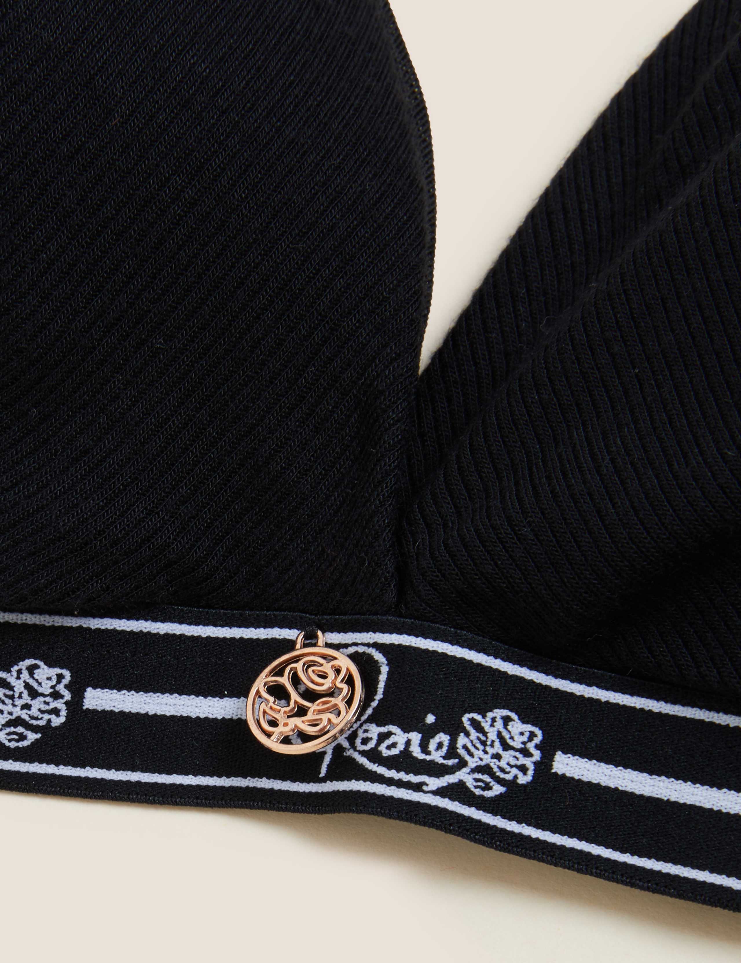 Rib Non Wired Bralette A-E 7 of 8