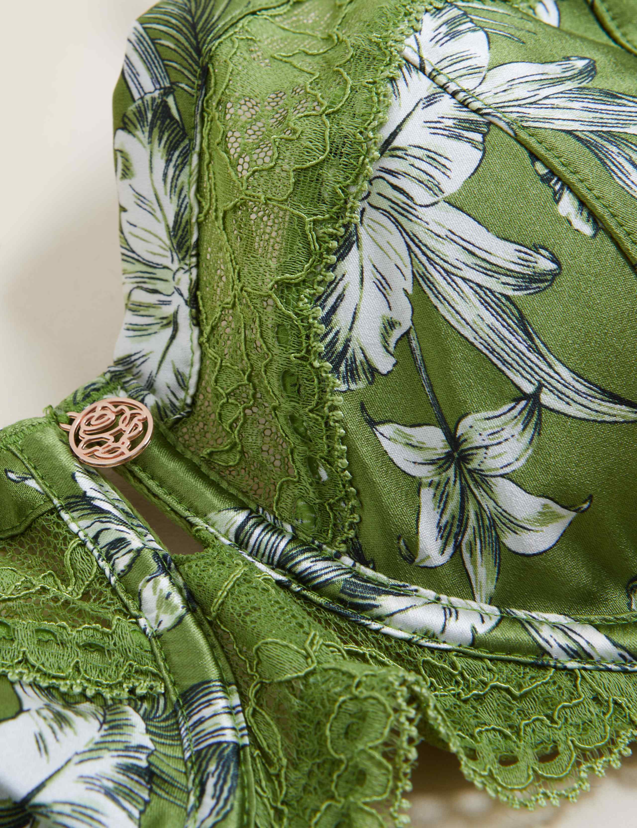 Nerine Print SilkWired Minimiser Bra C-G 6 of 7