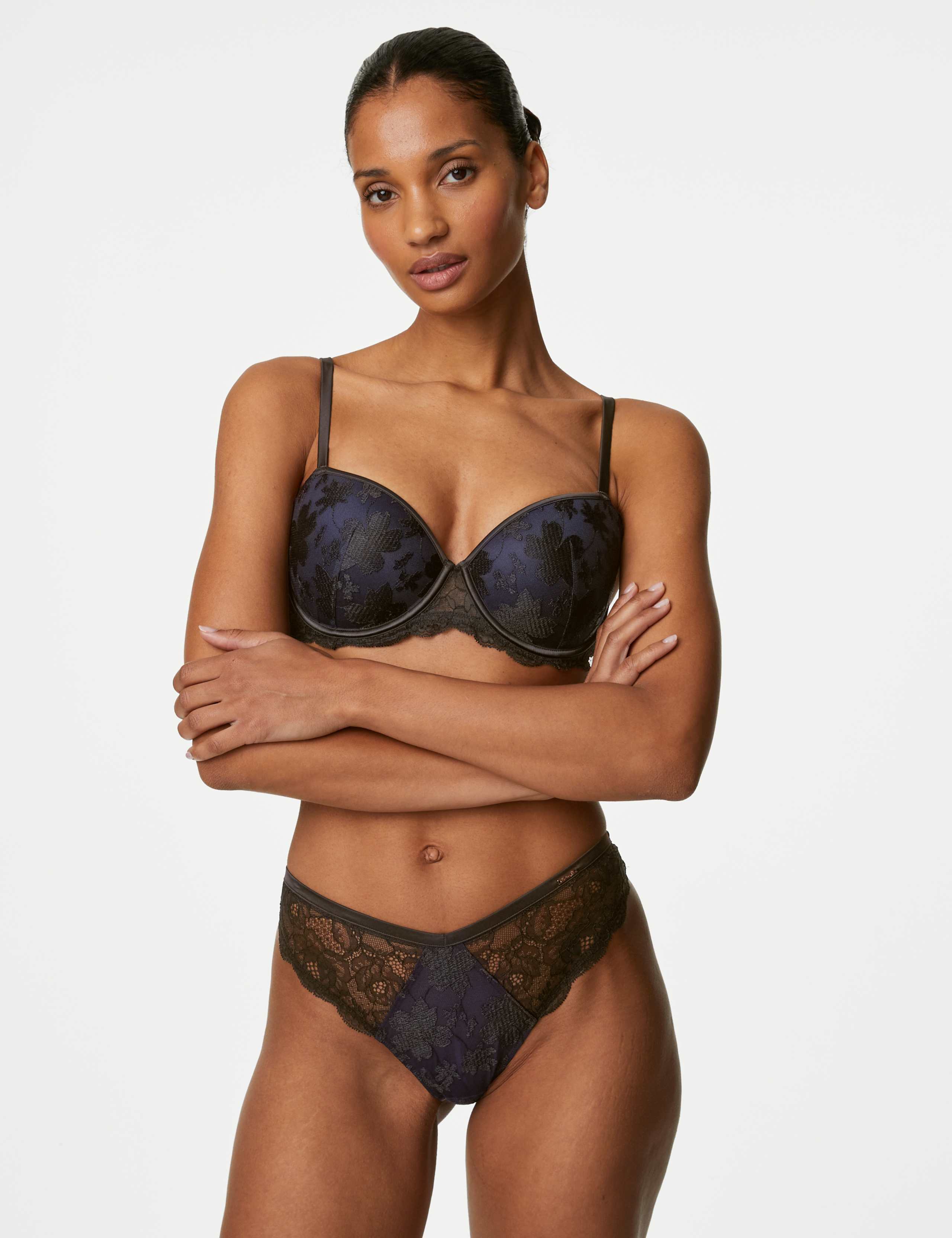 Cosmos Embroidery Miami Brazilian Knickers 1 of 6