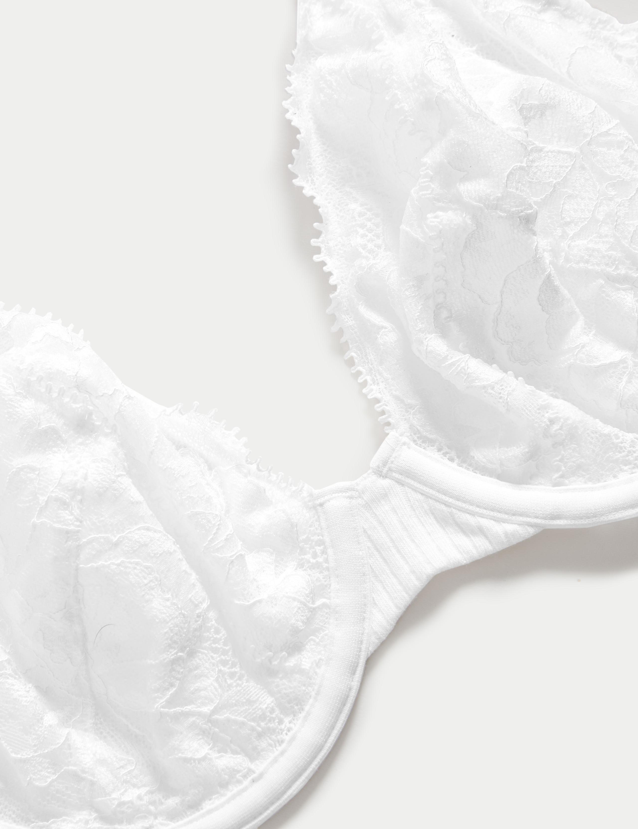 Lace Wired Plunge Bra (A-E) 6 of 7