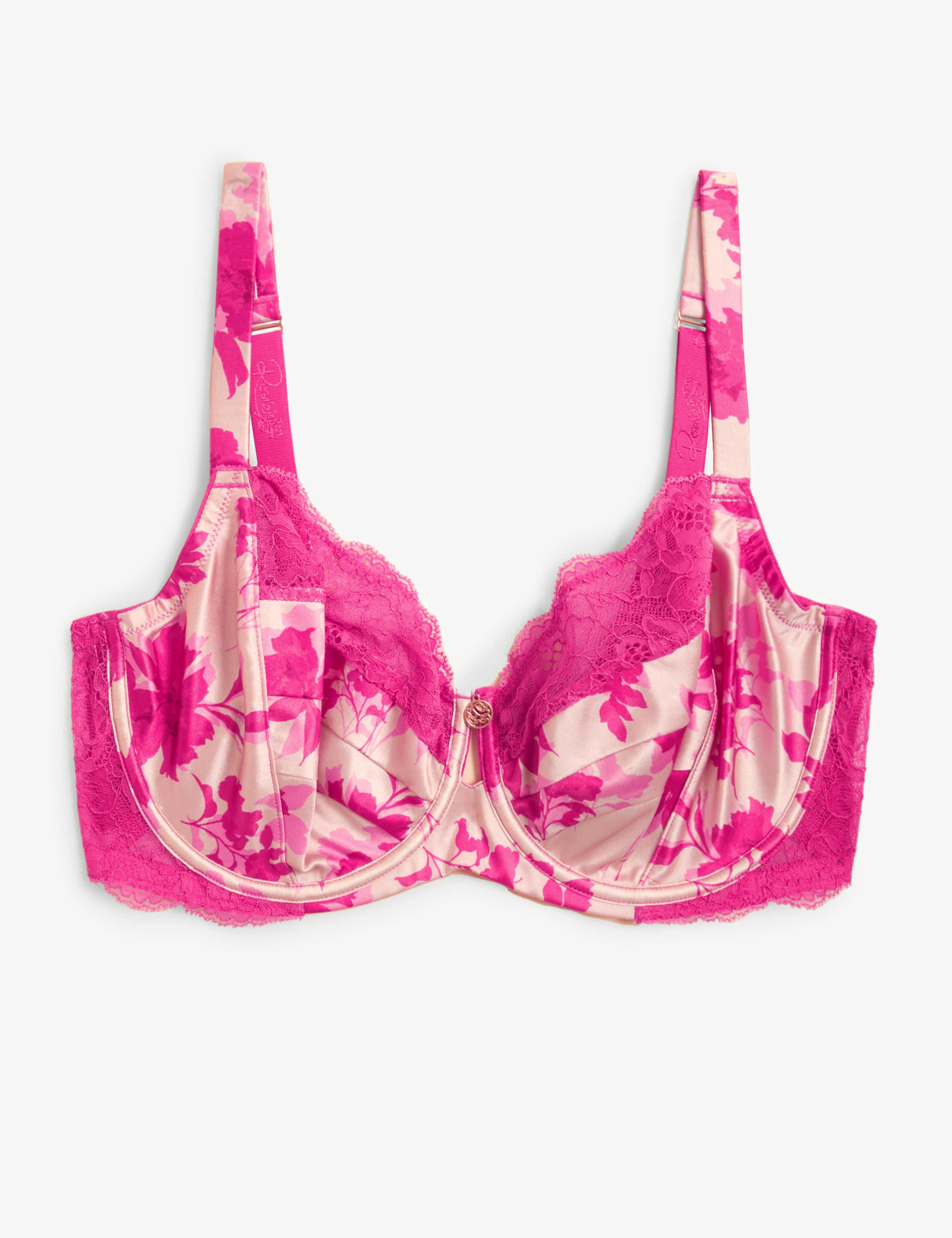 Laylani Silk Wired Balcony Bra A-E 2 of 7