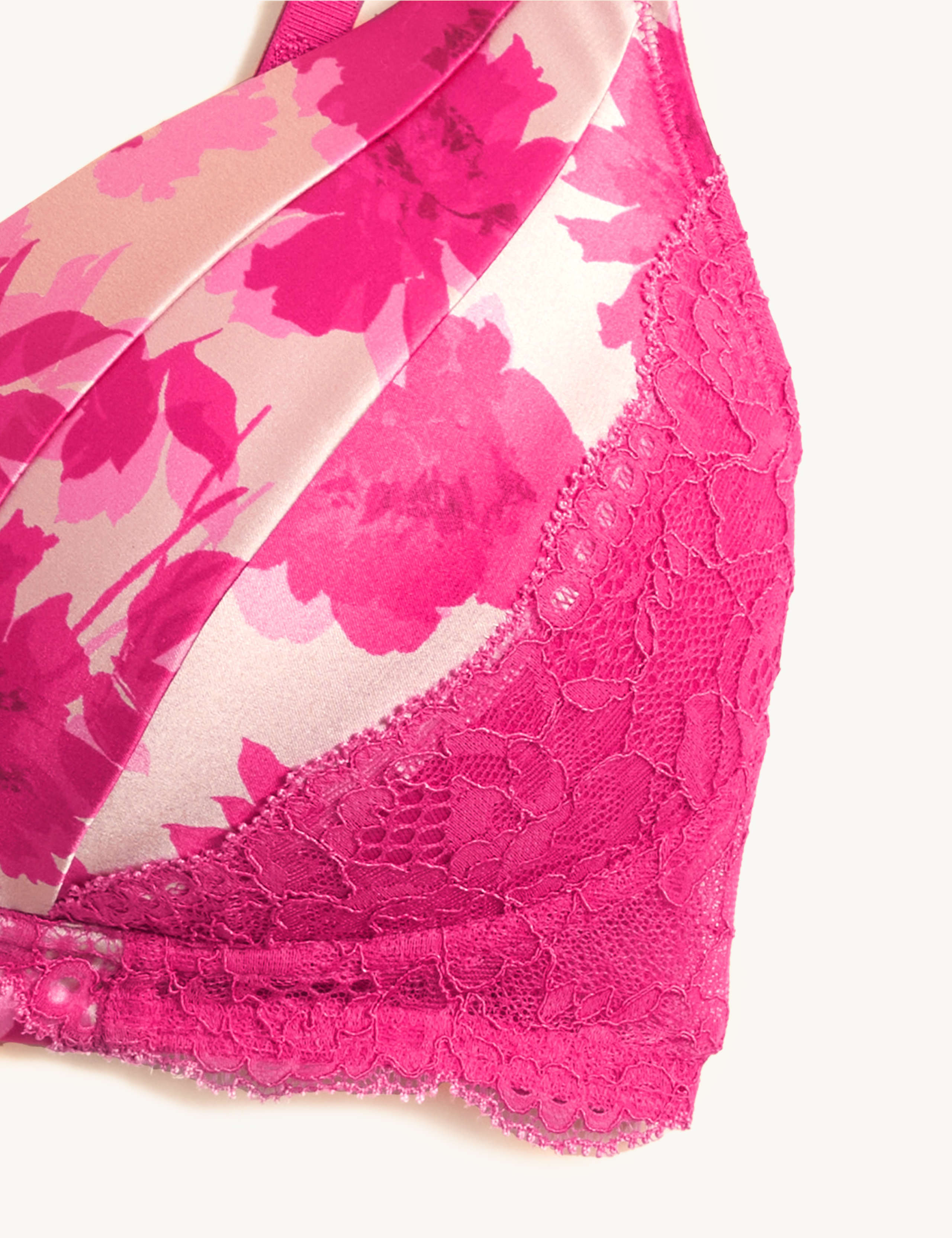 Laylani Non Wired Plunge Bra With Silk A-E 6 of 7