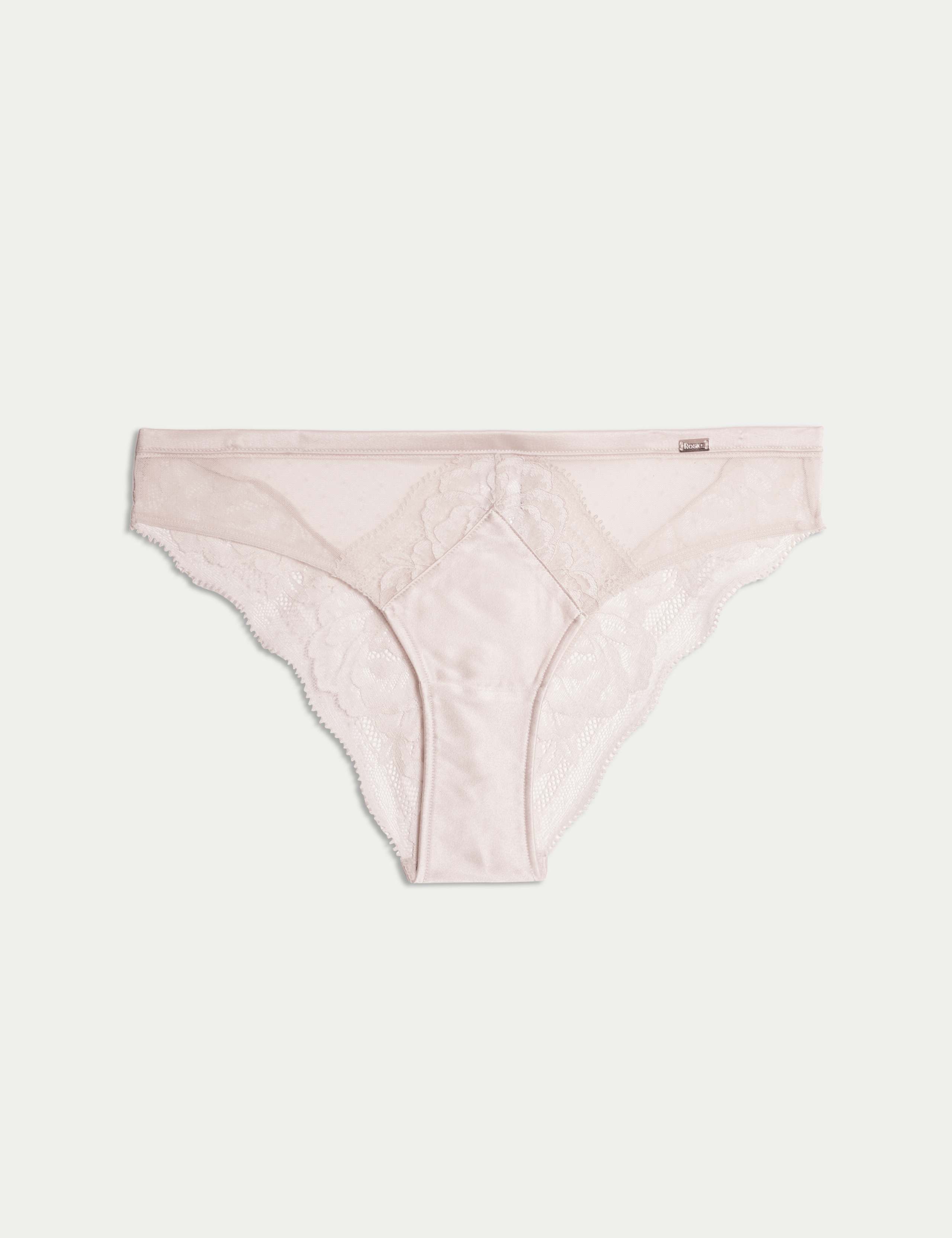 Silk & Lace Brazilian Knickers 2 of 5