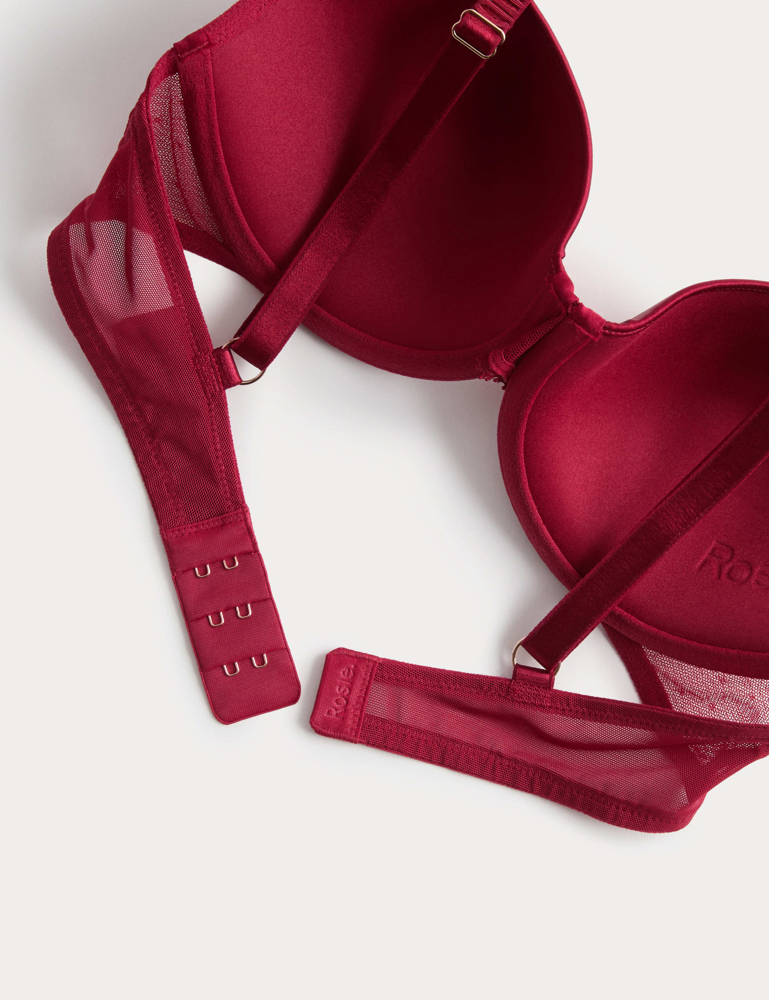 Silk & Lace Wired Full Cup Bra A-E 6 of 6