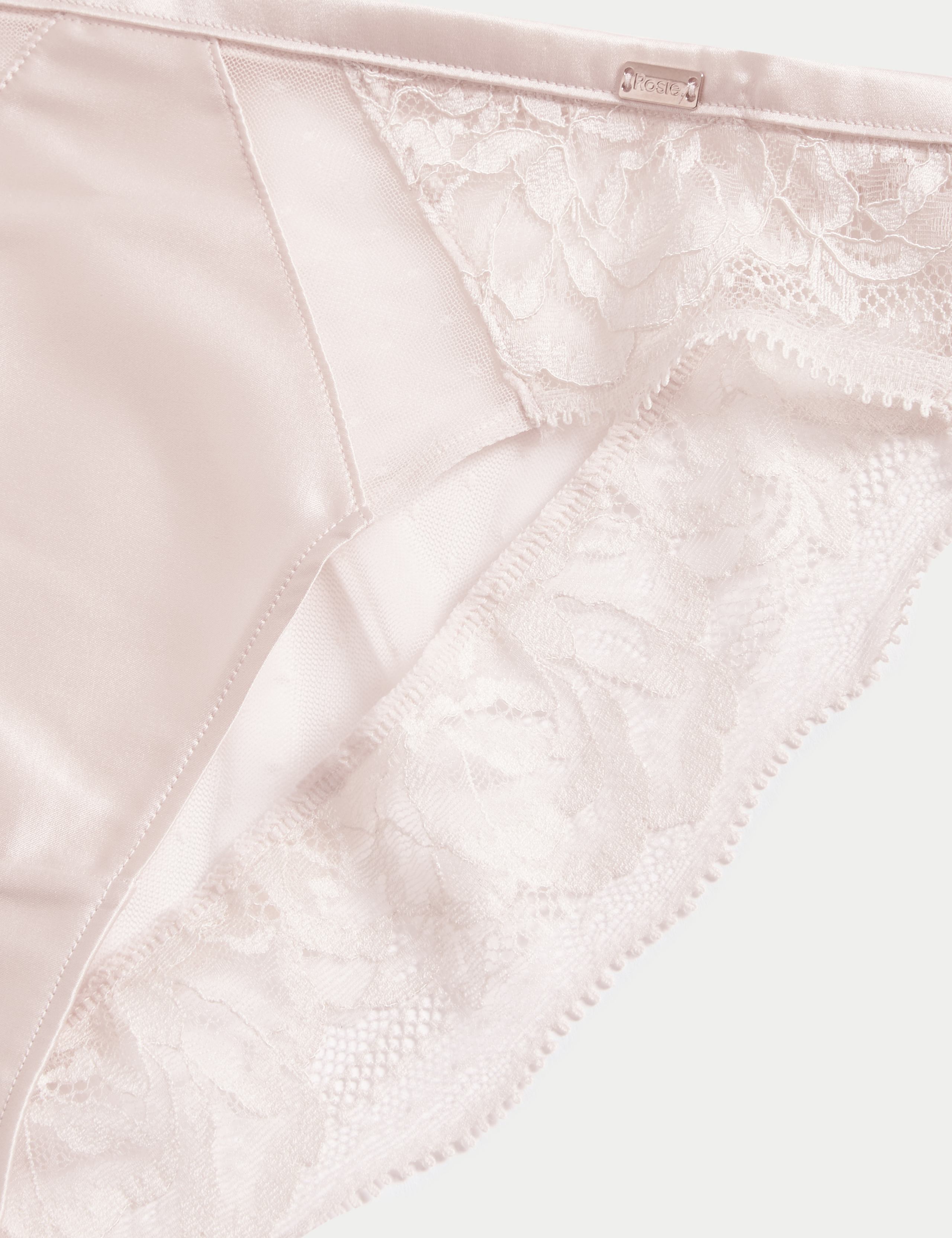 Silk & Lace High Leg Knickers 5 of 5