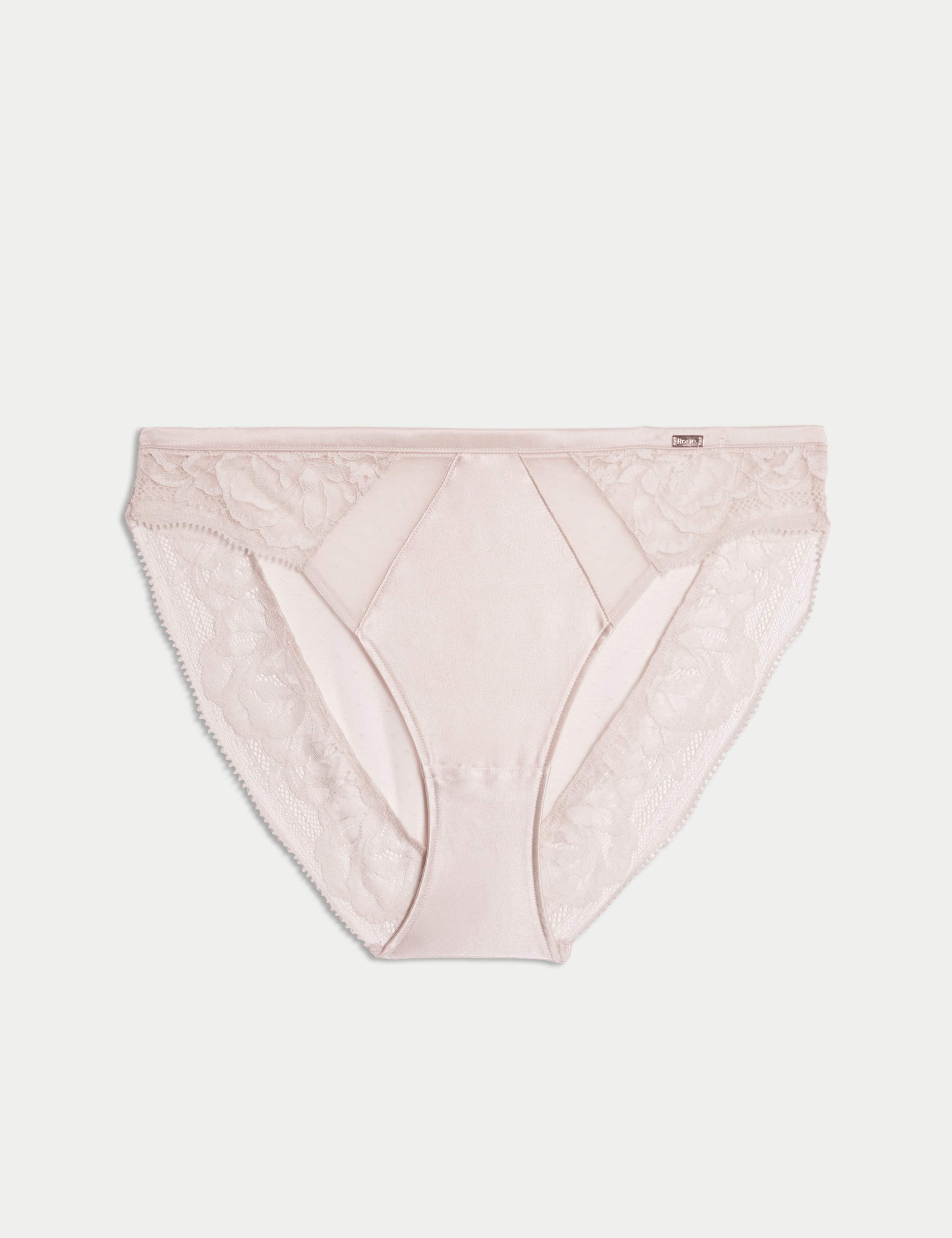 Silk & Lace High Leg Knickers 2 of 5