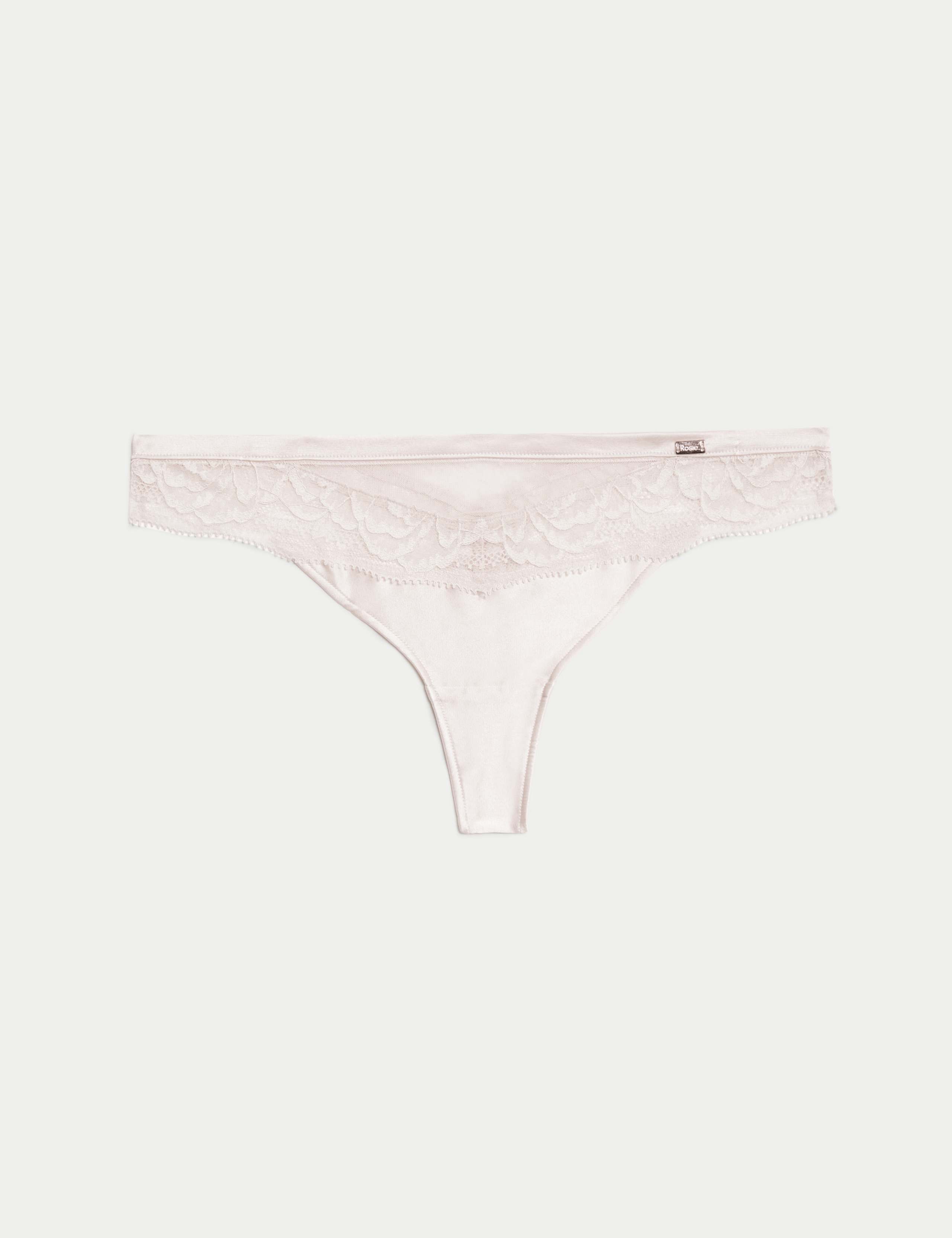 Silk & Lace Thong 2 of 5