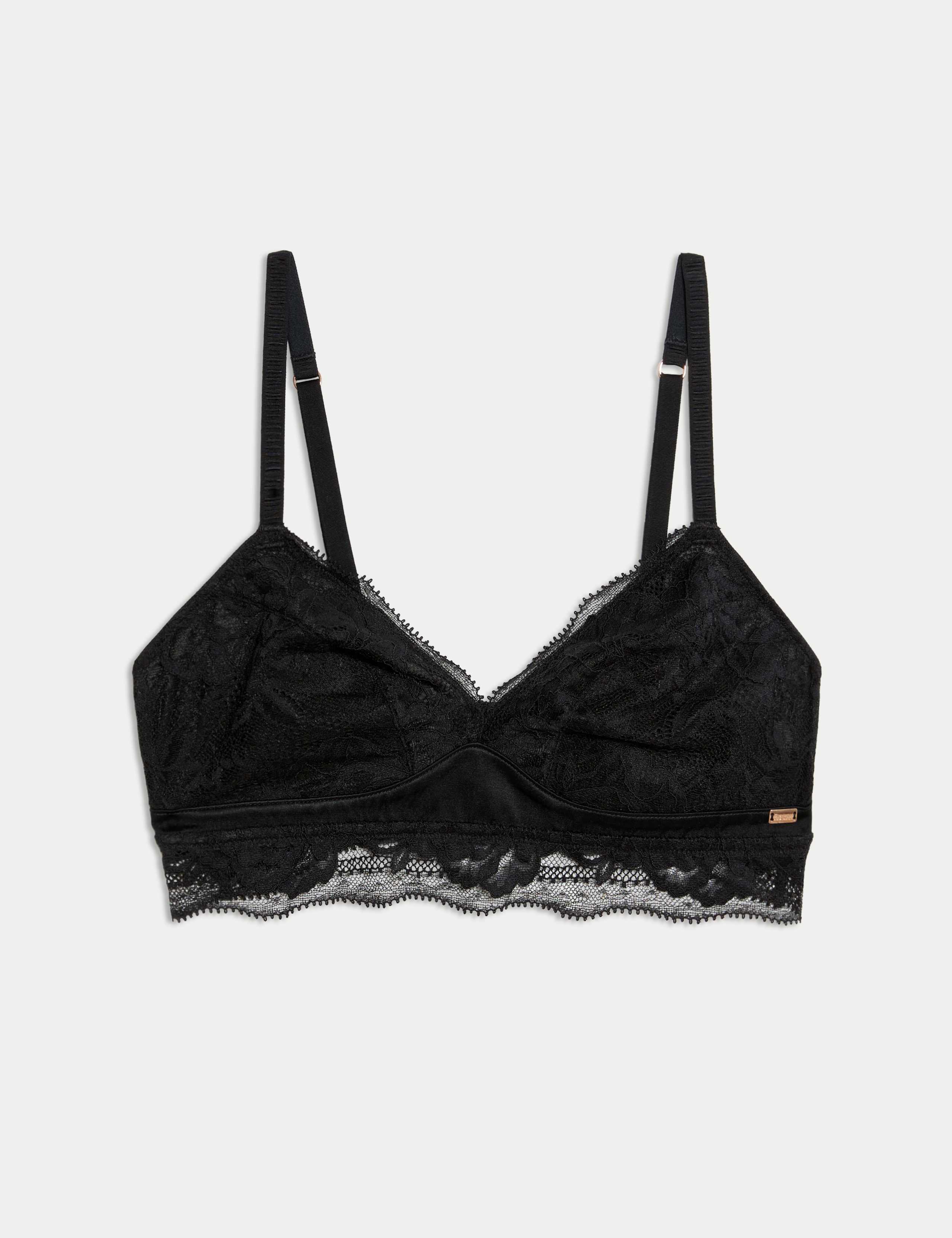 Silk & Lace Non Wired Bralette A-E 2 of 7