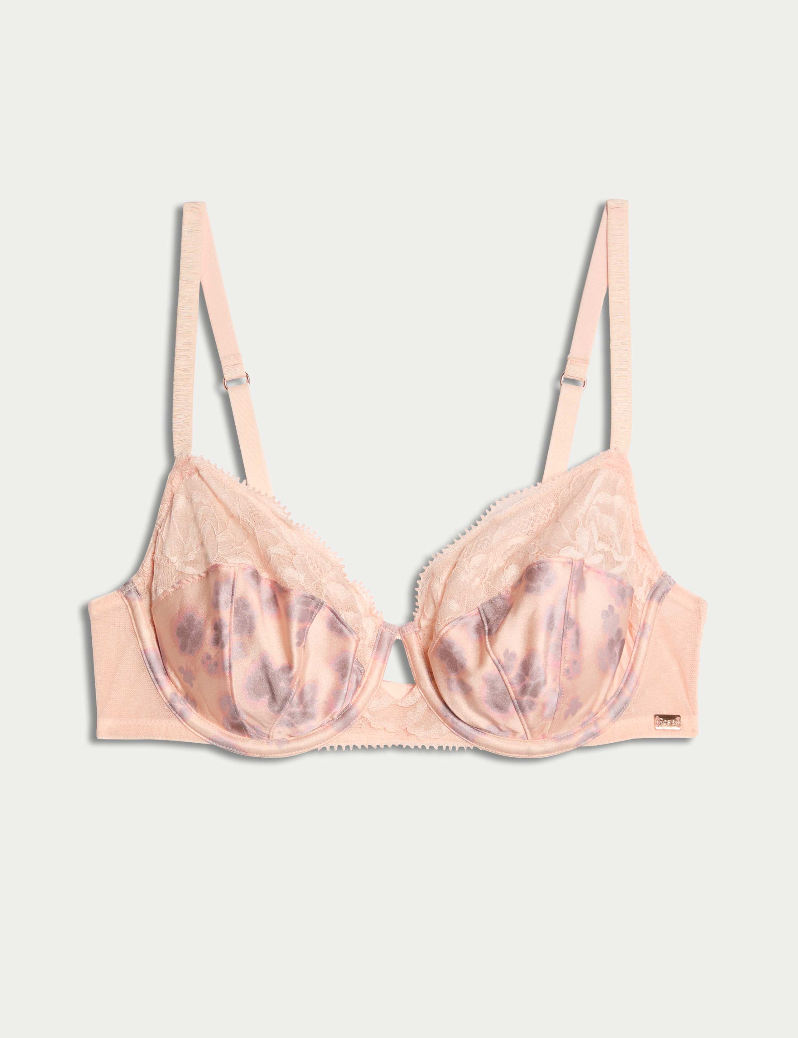 Cherry Blossom Silk Wired Balcony Bra (A-E) 2 of 8