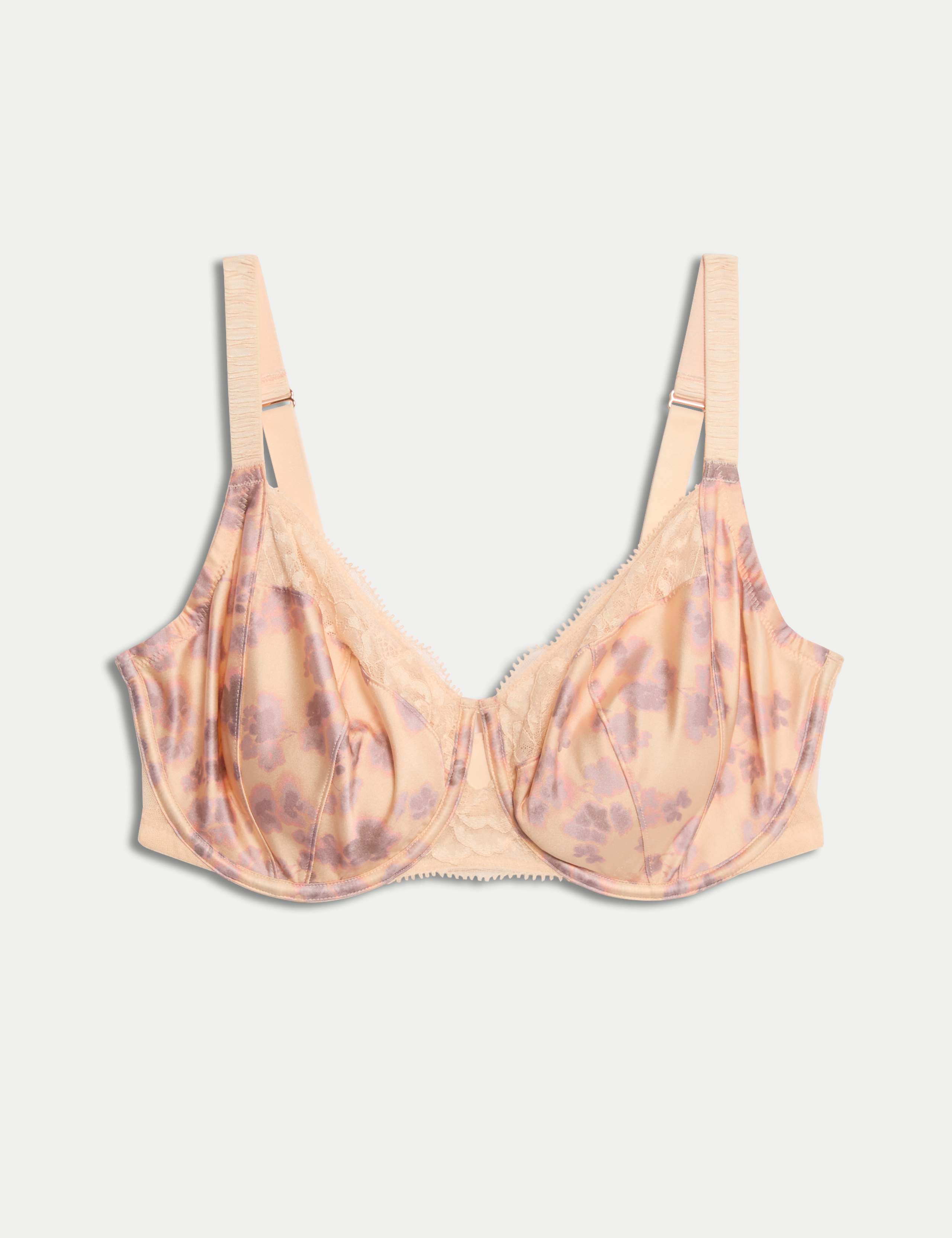 Silk Cherry Blossom Wired Balcony Bra F+ 2 of 8